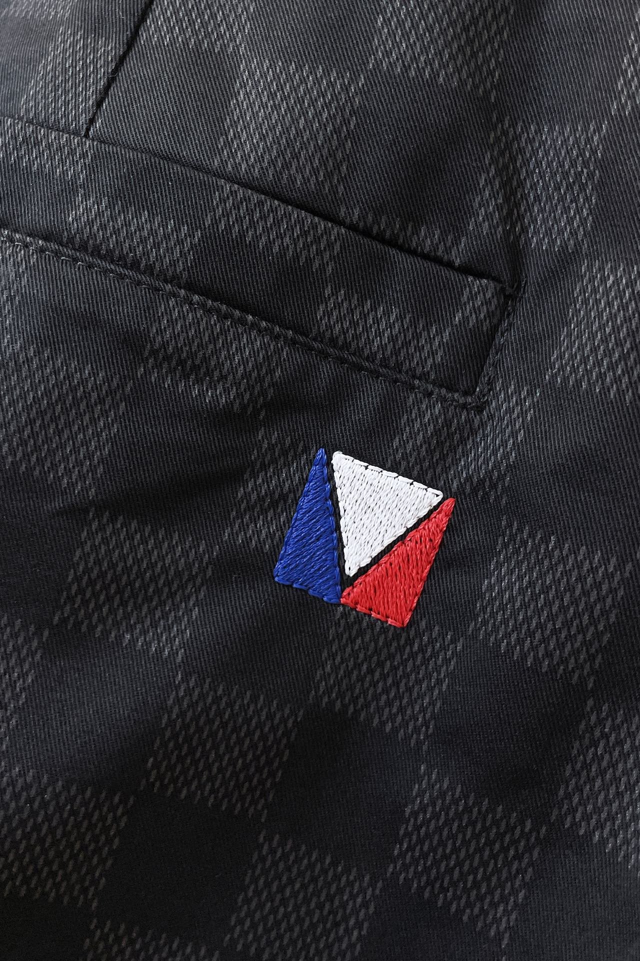 LV Damier Cotton Casual Shorts