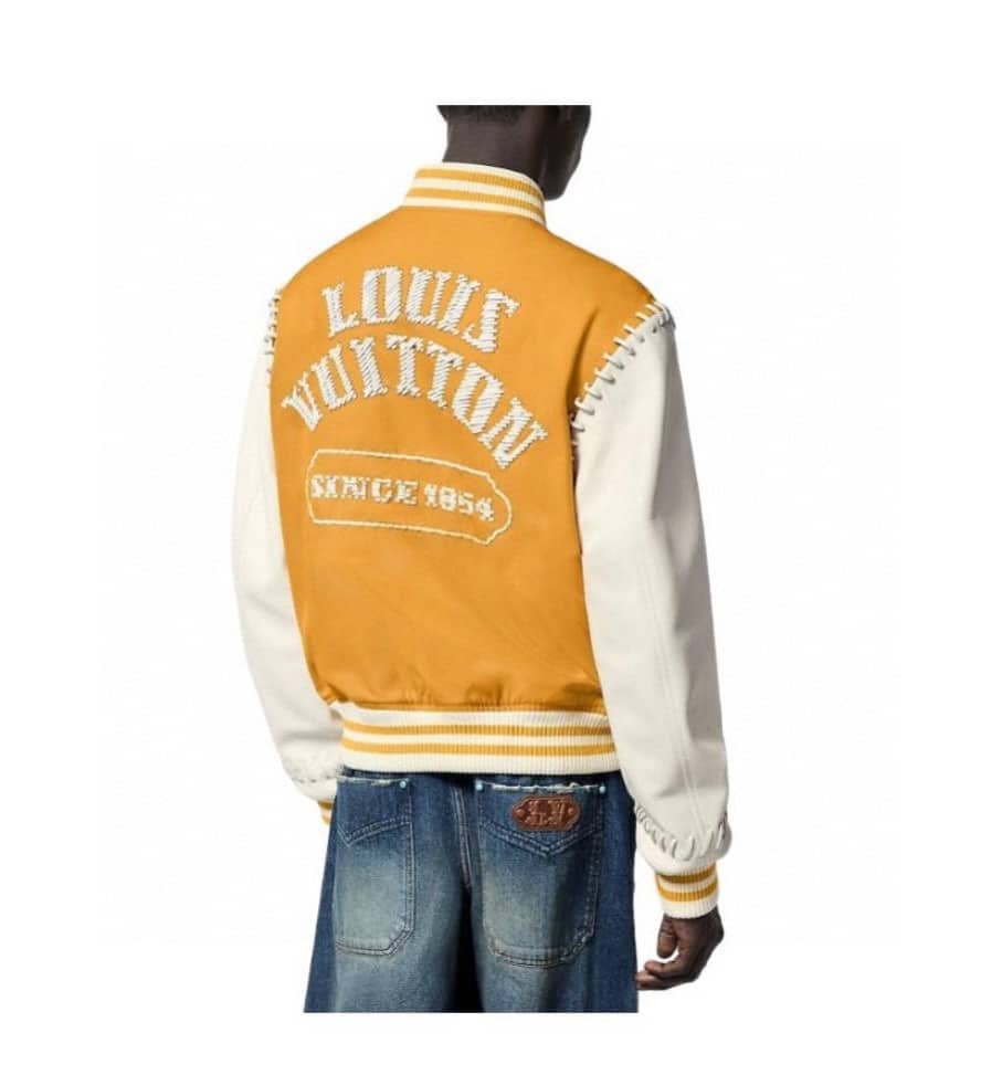 Embroidered Varsity Blouson
