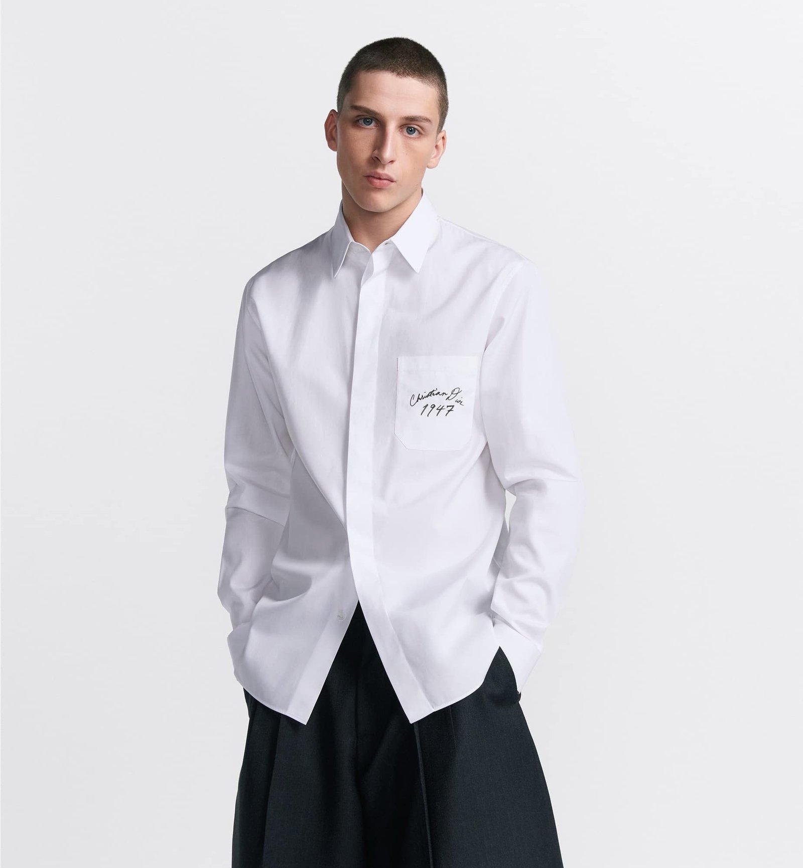 Handwritten Christian Dior 1947 Shirt