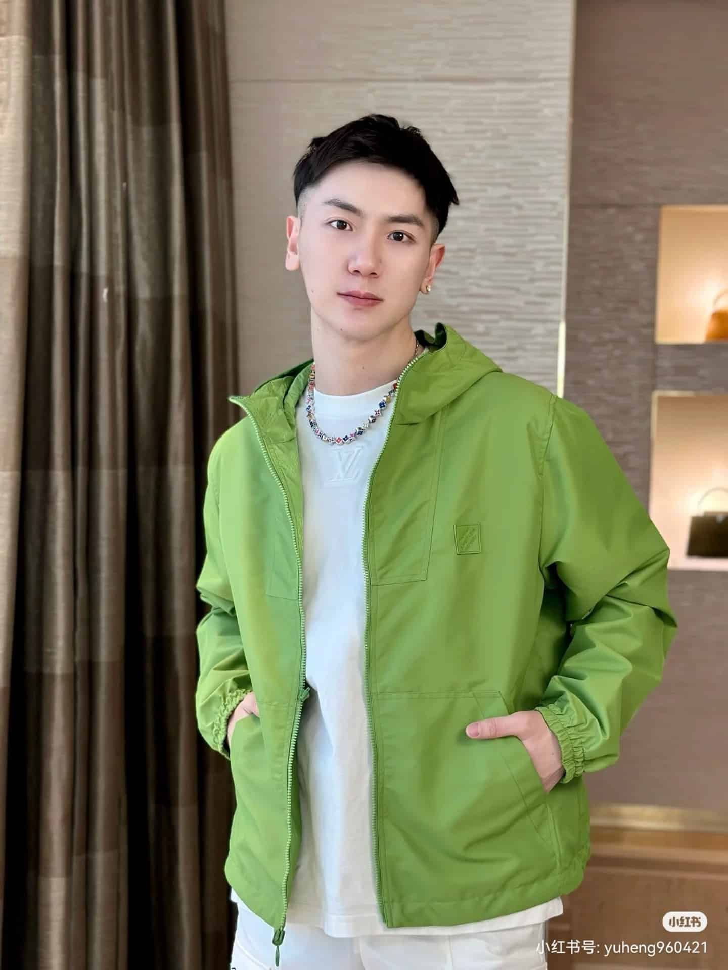 LV Damier Jacquard Reversible Windbreaker
