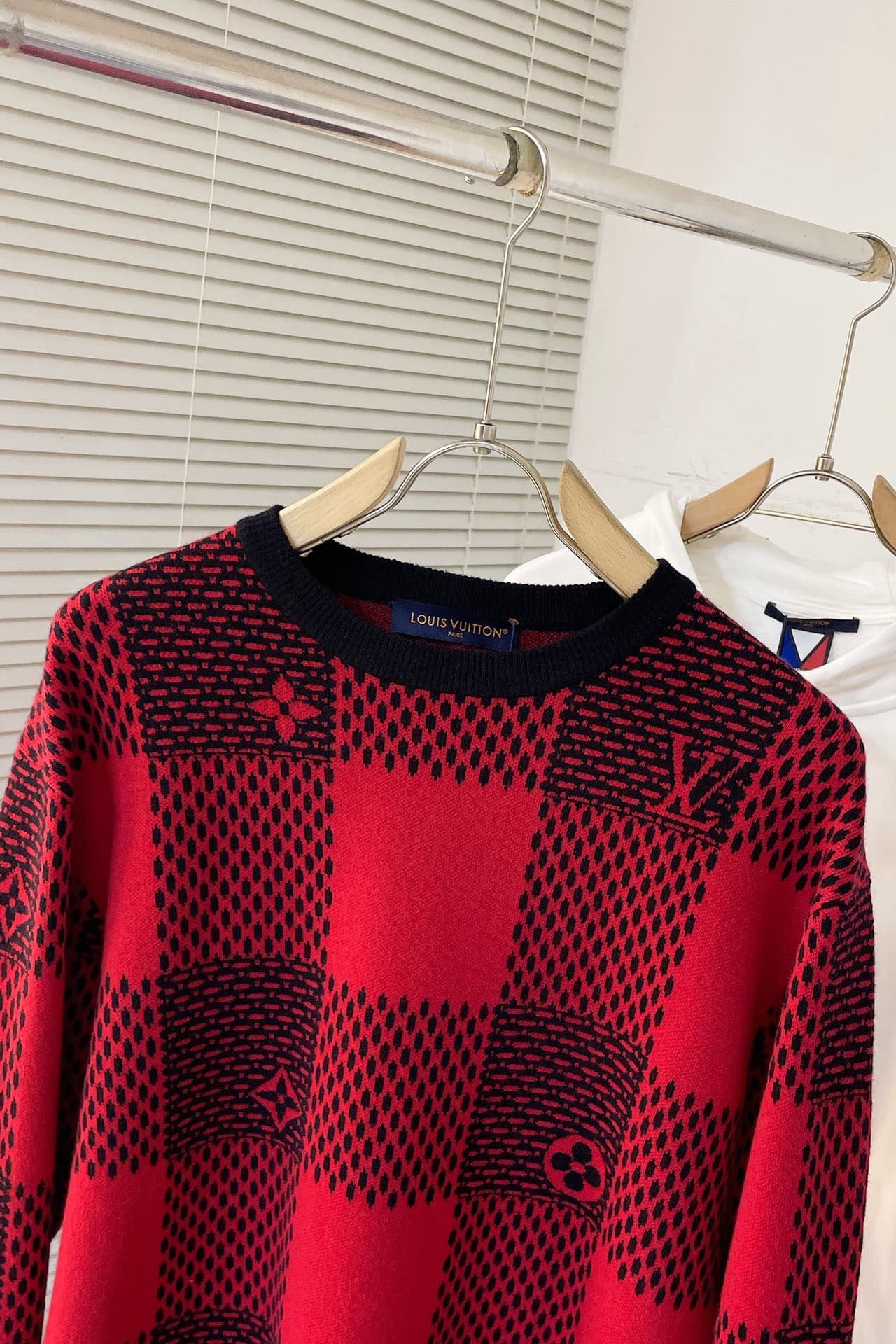 LV Damier Wool Crewneck