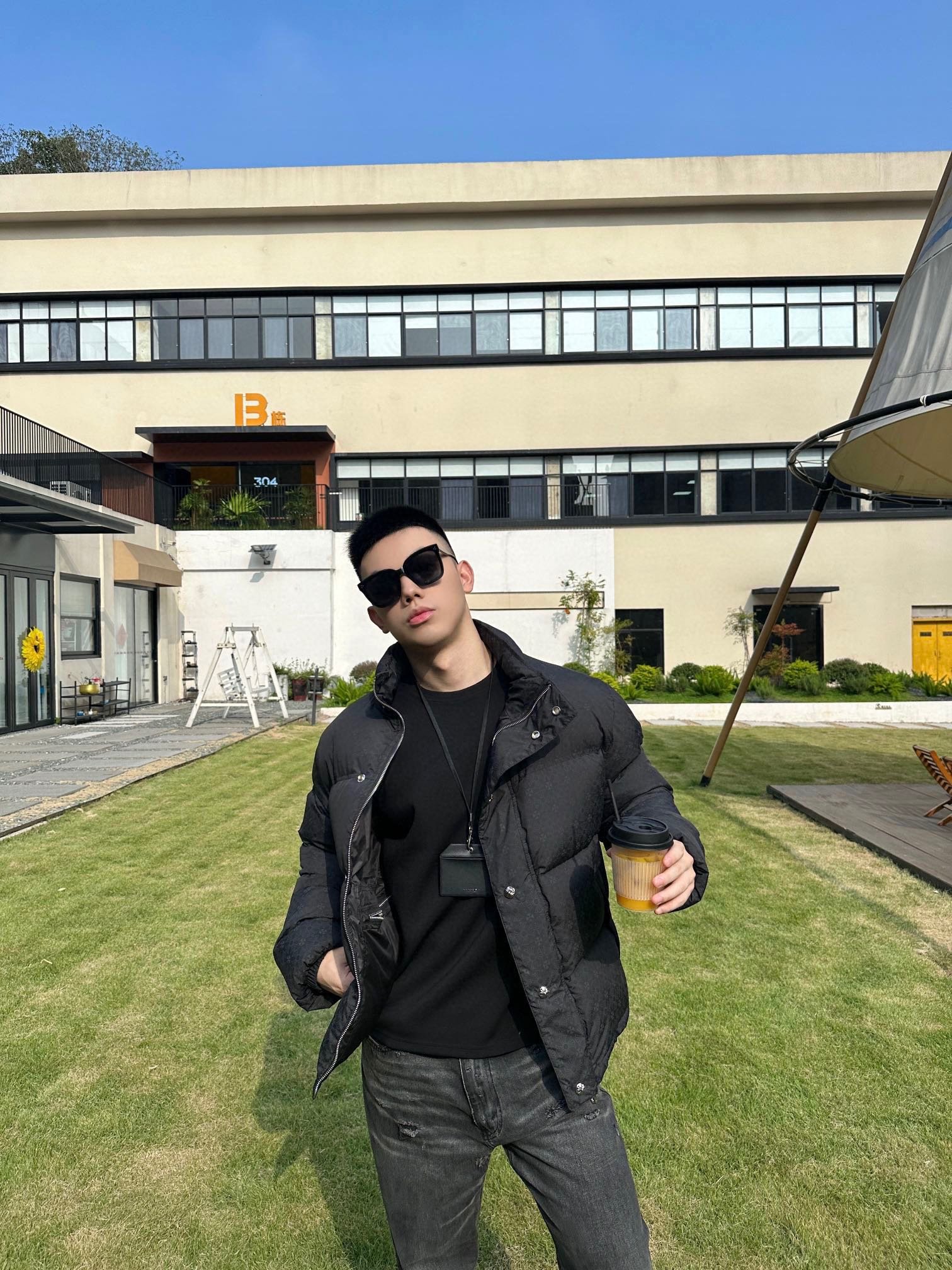Chrome Hearts down-filled garment