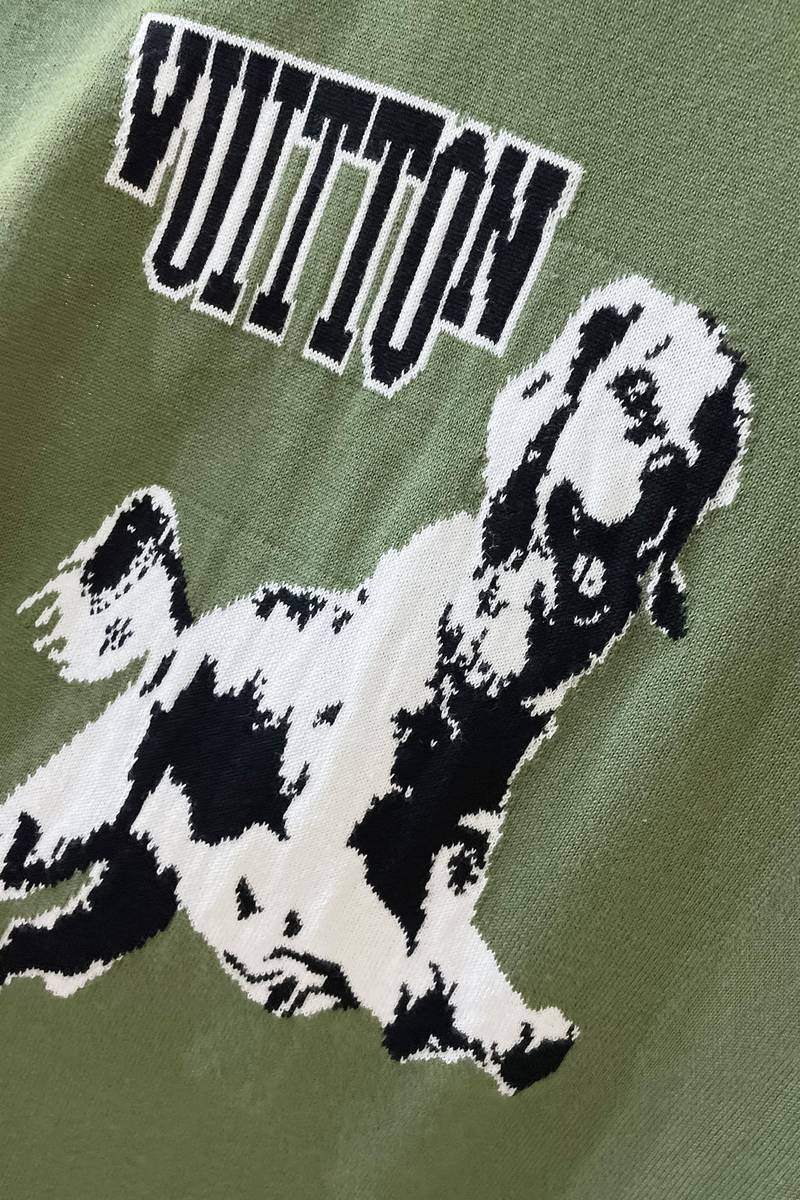 Short-Sleeved Cotton Crewneck