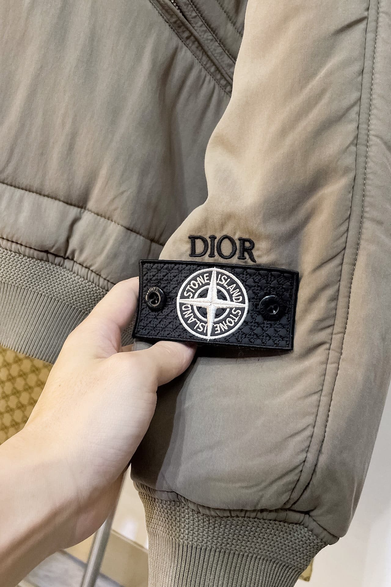 DIOR AND STONE ISLAND Bomber Jacket