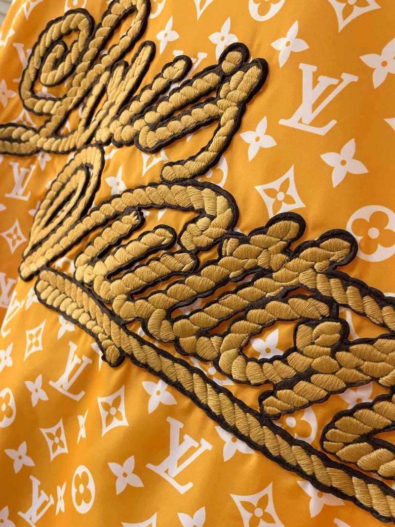 LV Monogram Printed Technical Track Top+Pants