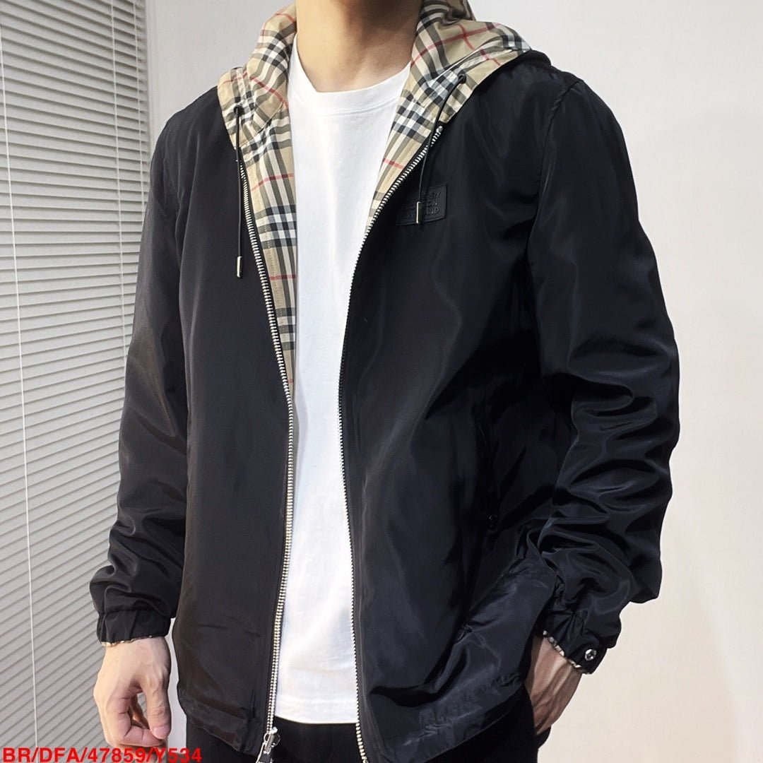 Burberry Reversible Check Jacket