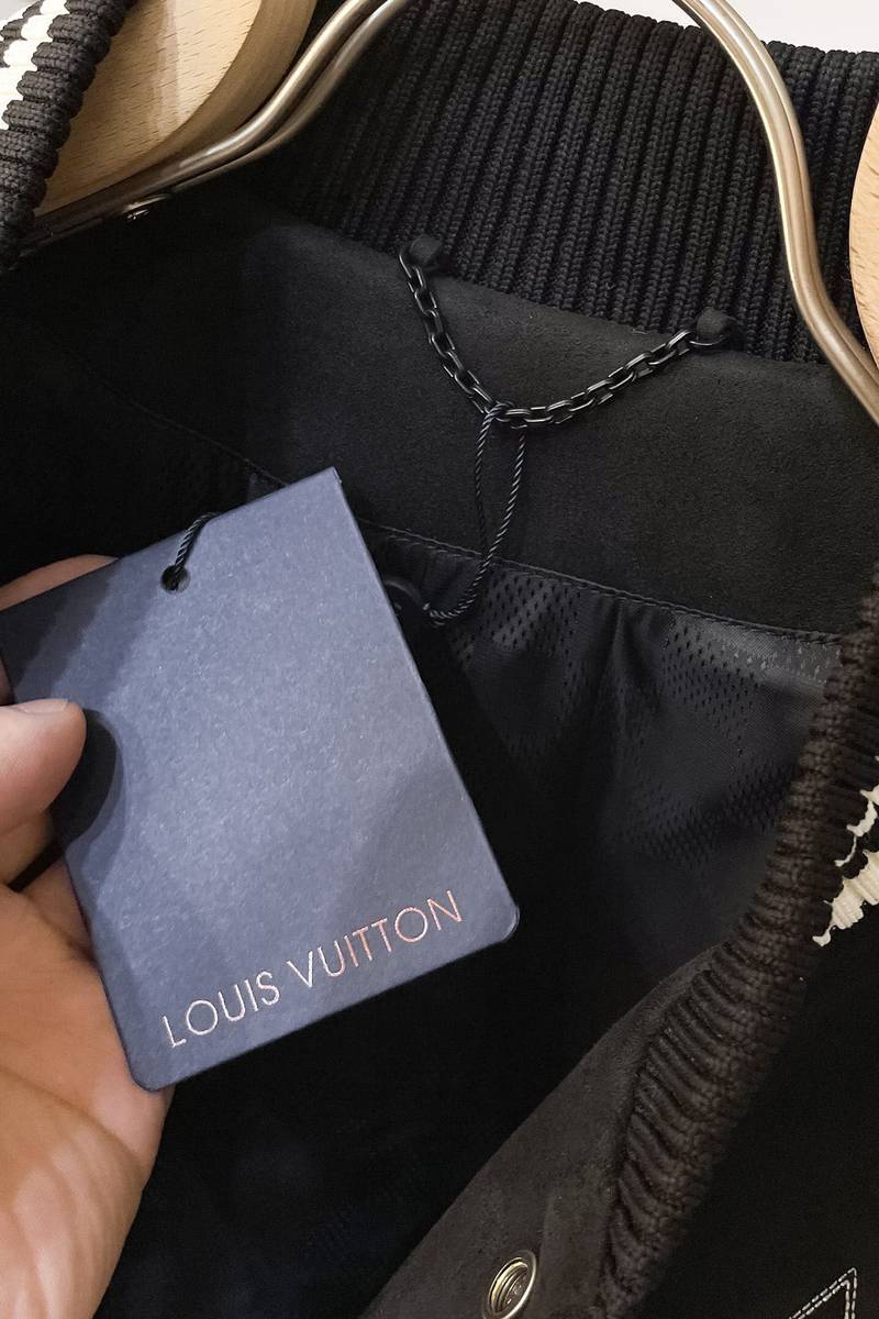 Embellished Lambskin Bomber Blouson