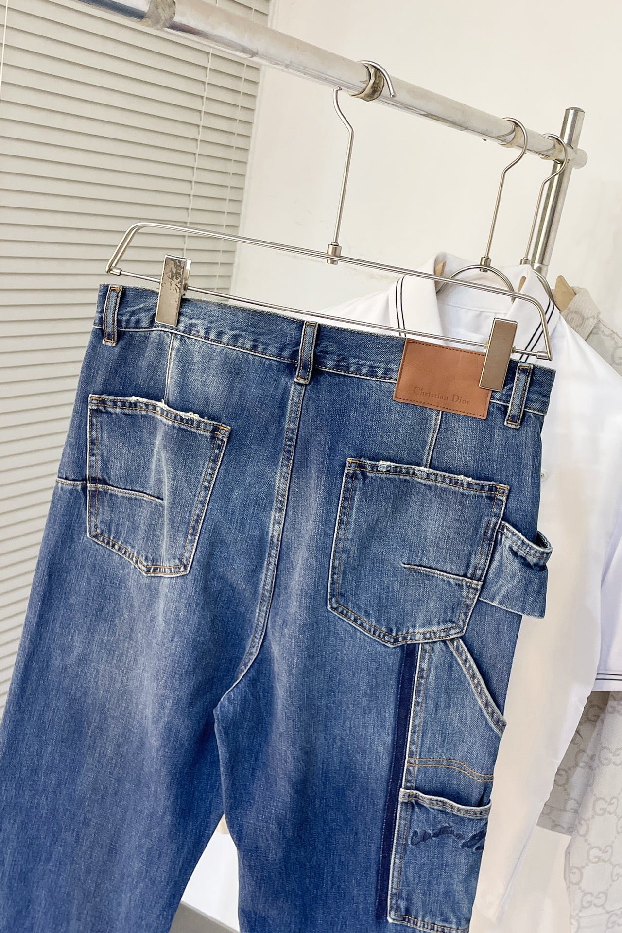 Handwritten Christian Dior Carpenter Jeans