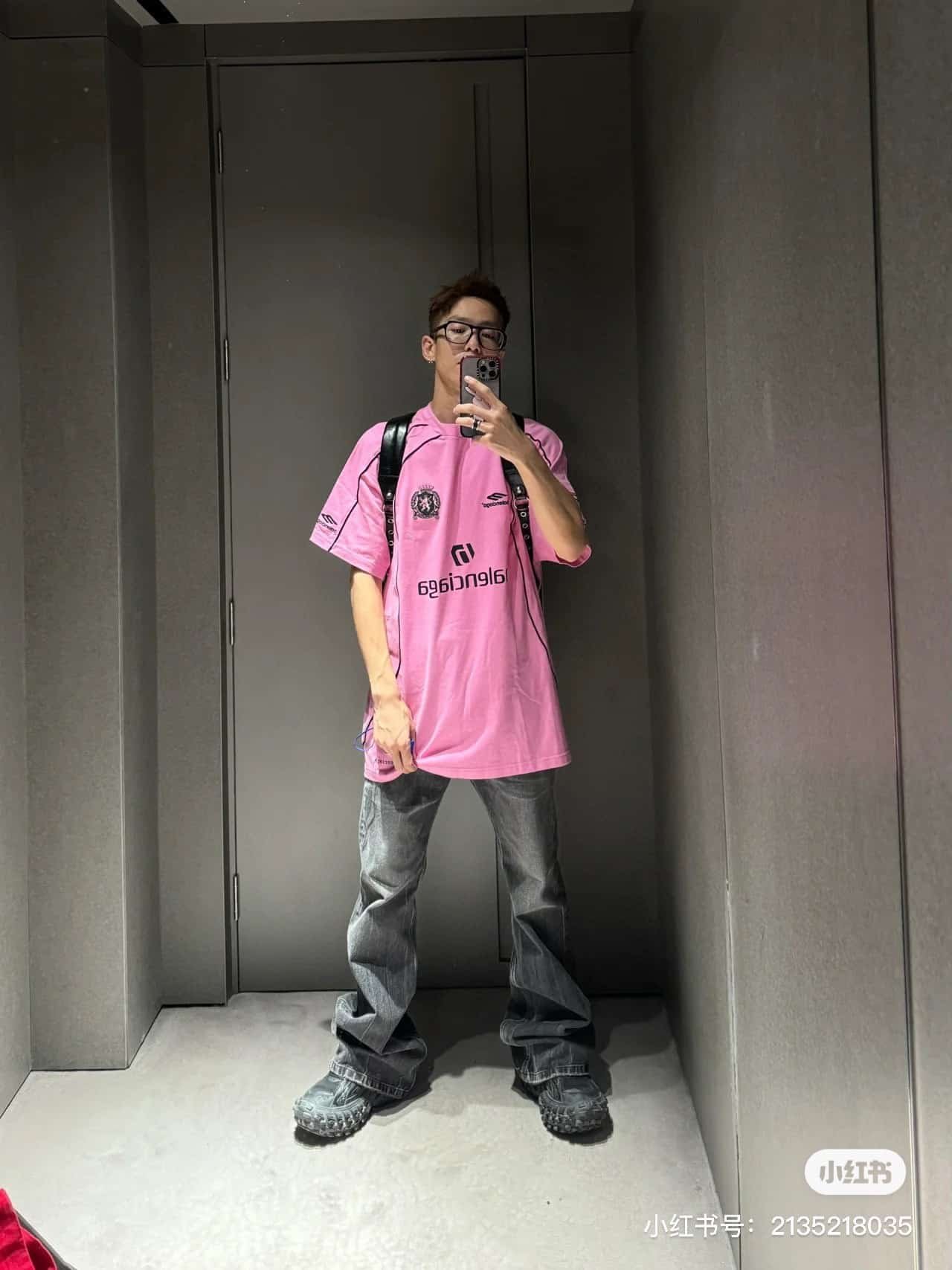 Balenciaga Paris Soccer T-Shirt Oversized