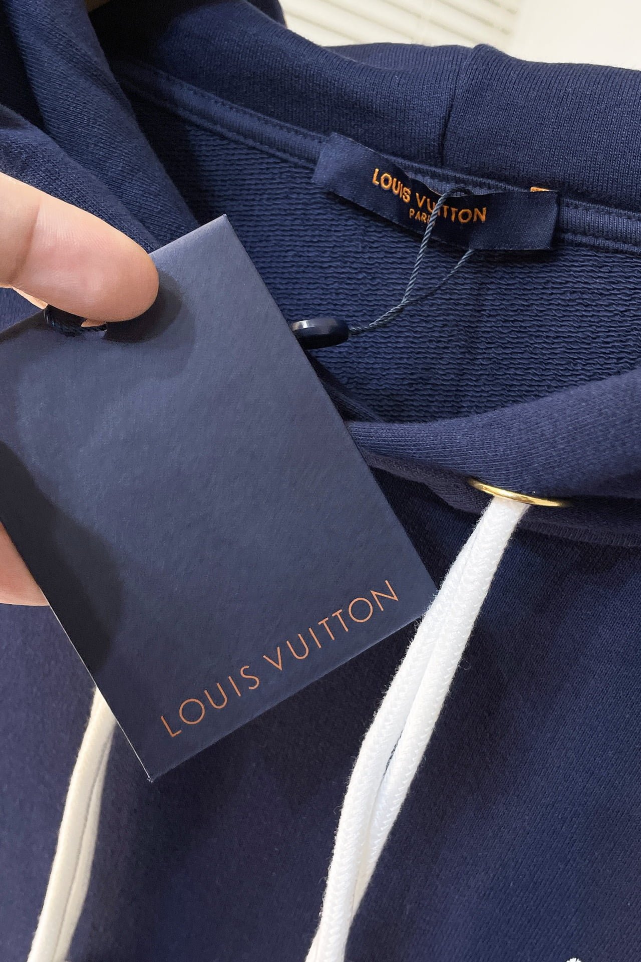 LV Cotton Jersey Hoodie