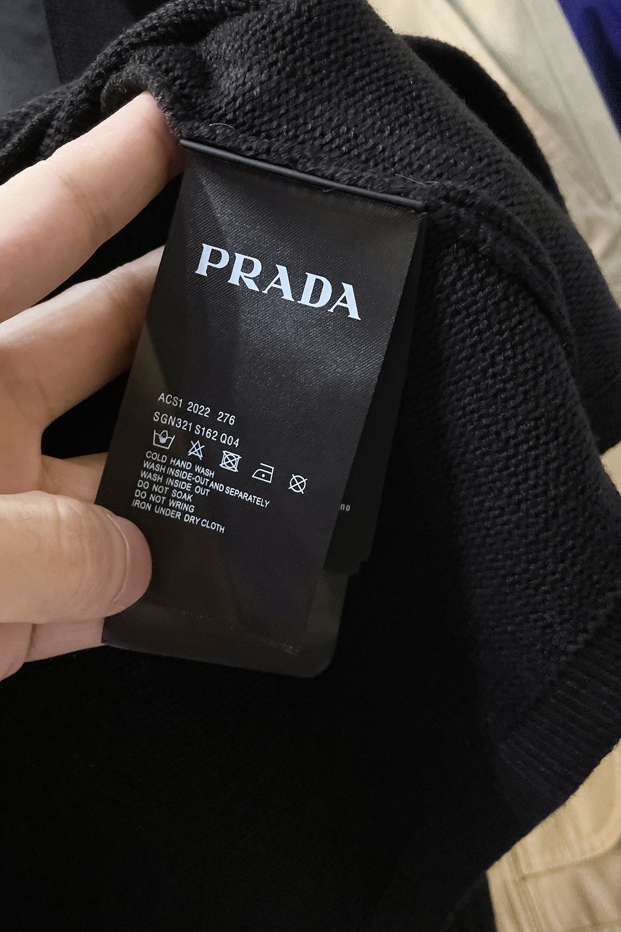Wool and Re-Nylon sweater