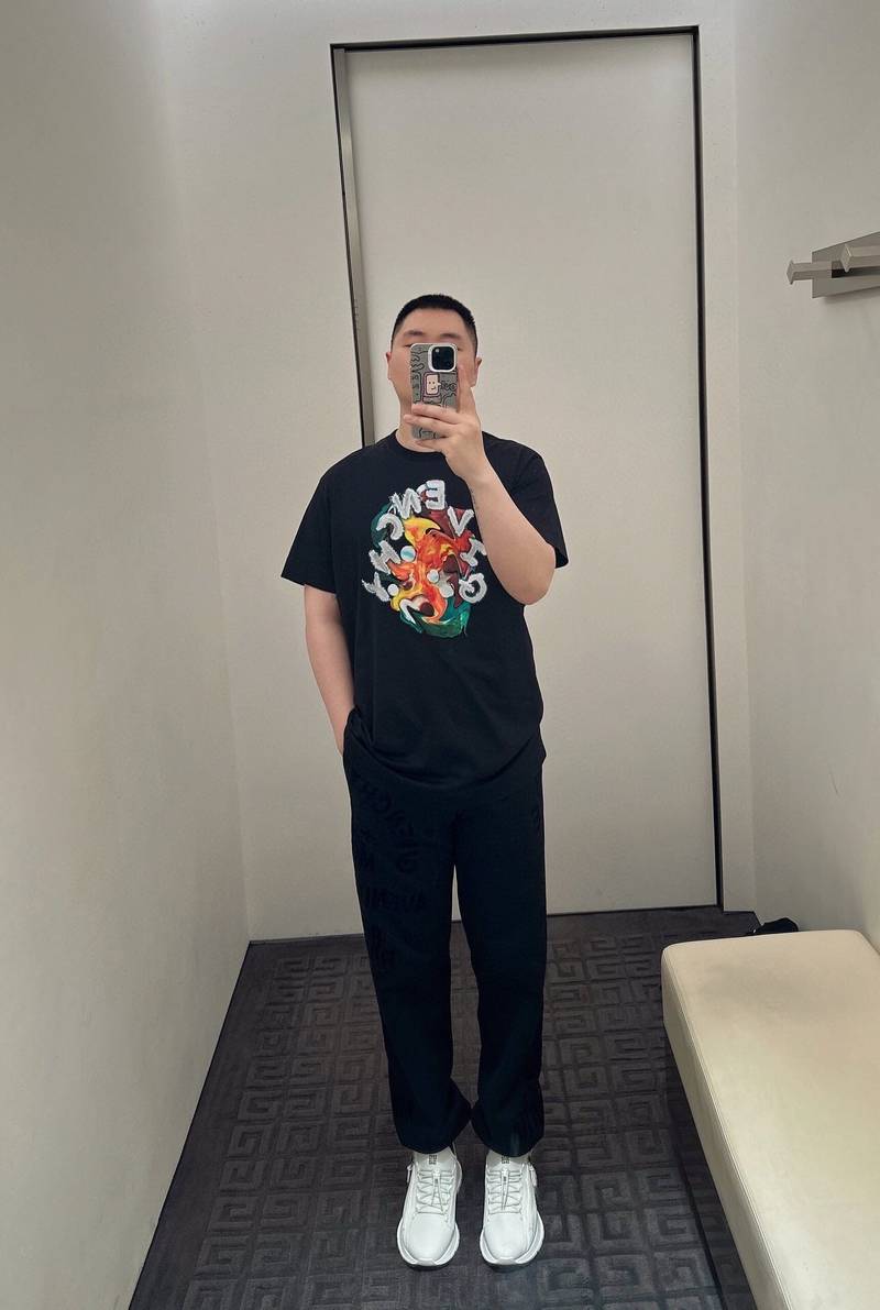 GIVENCHY Psychedelic oversized t-shirt in cotton