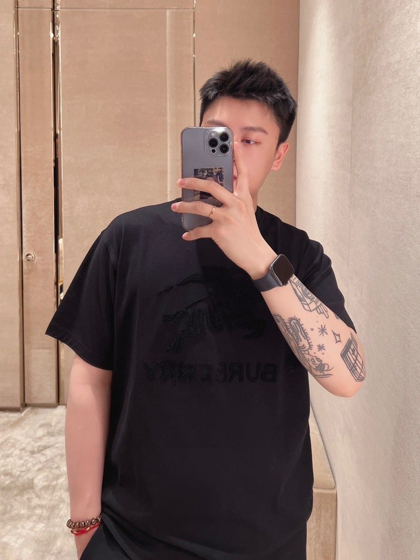 Burberry Cotton Towelling T-shirt