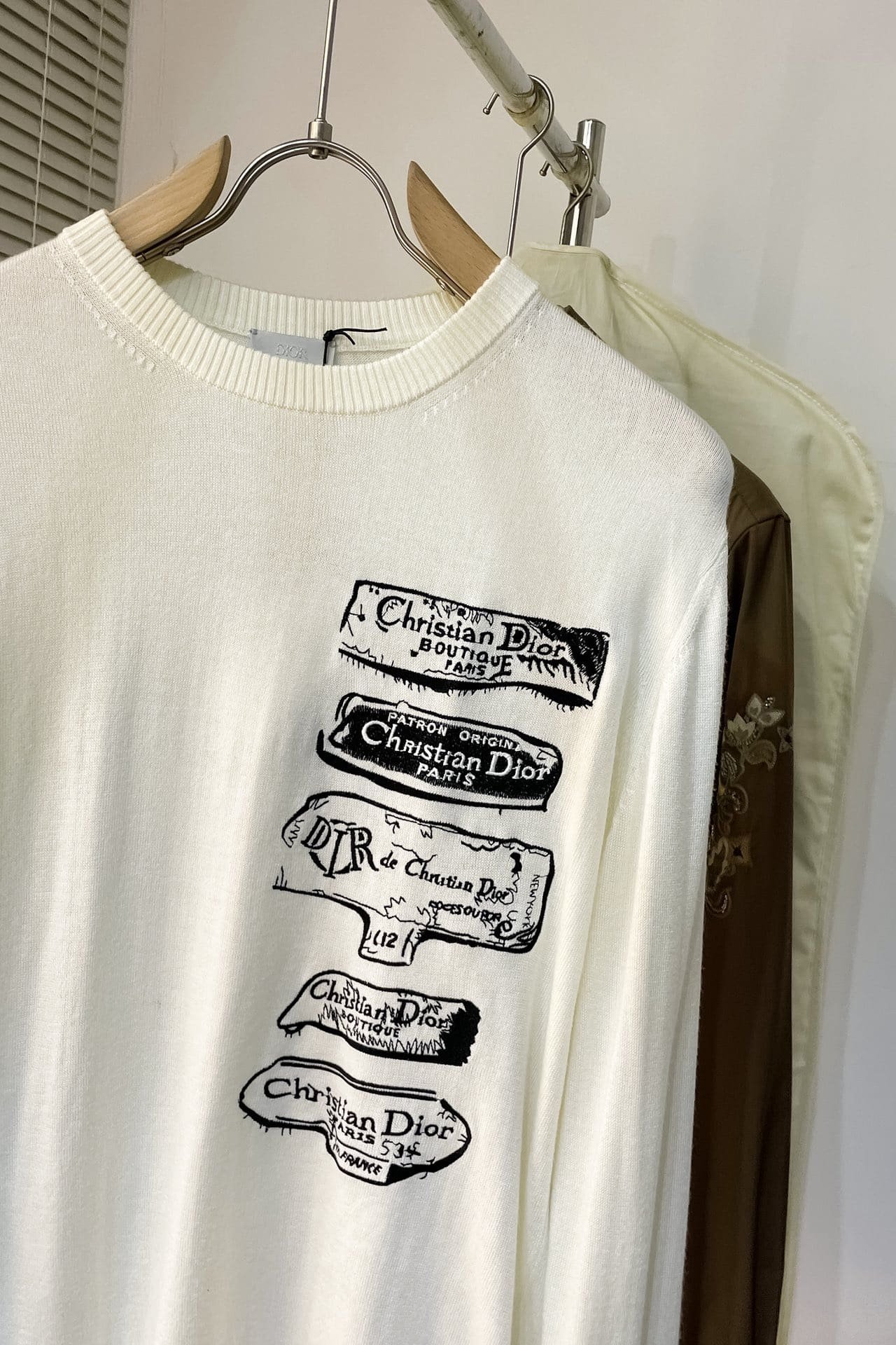 Dior Archives Labels Sweater