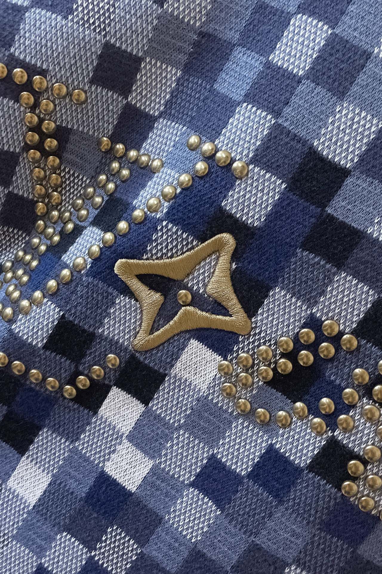 LV Vers Damoflage Jacquard Pullover
