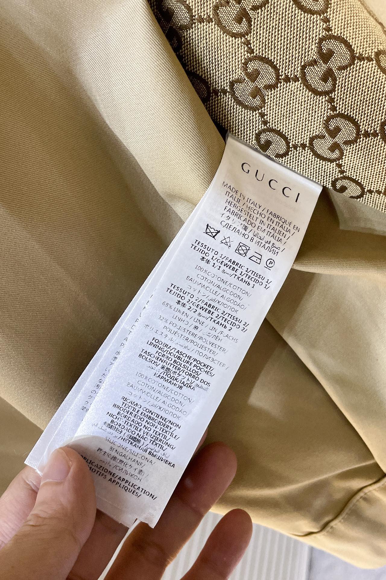 Gucci jacket with embroidery