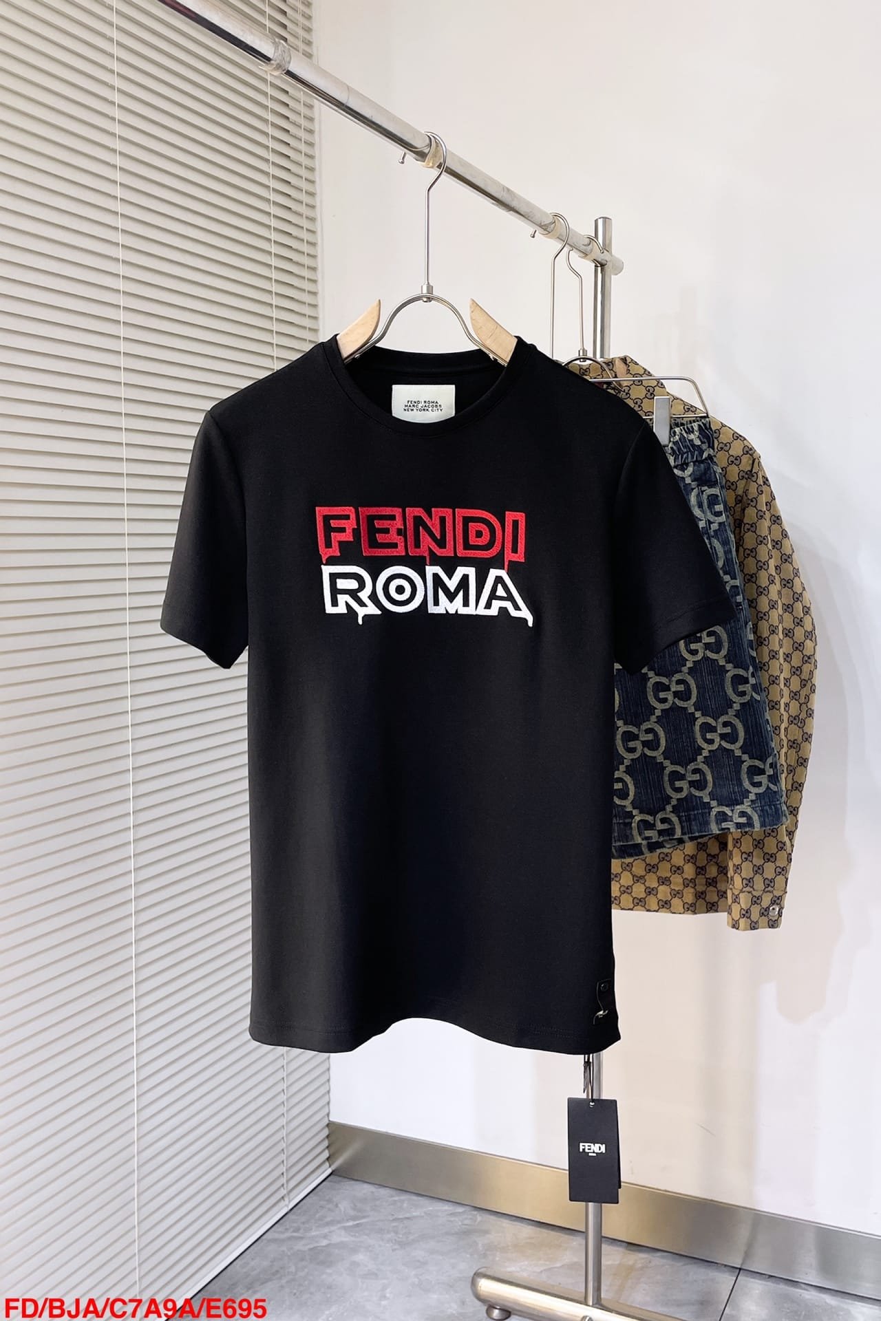 Fendi Embroidered T-shirt