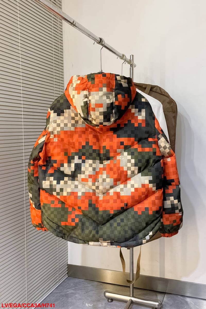 Printed Puffer Jacket