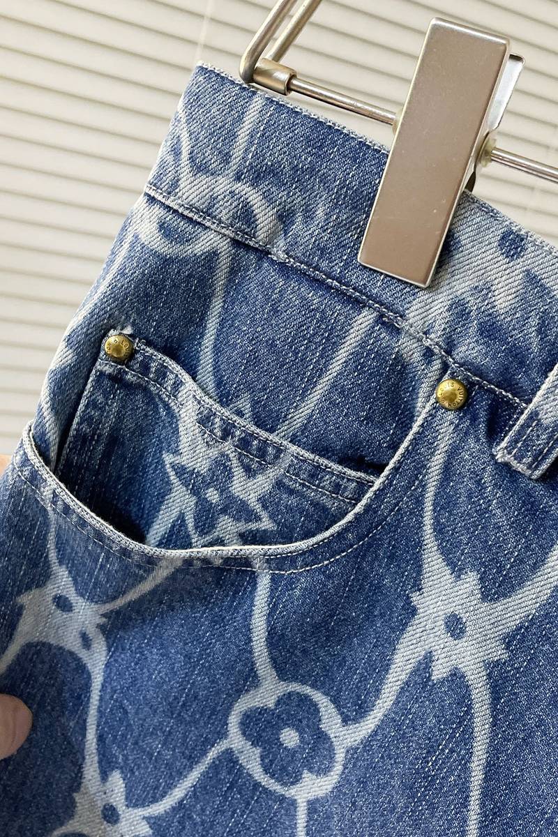 LV Monogram Printed shorts