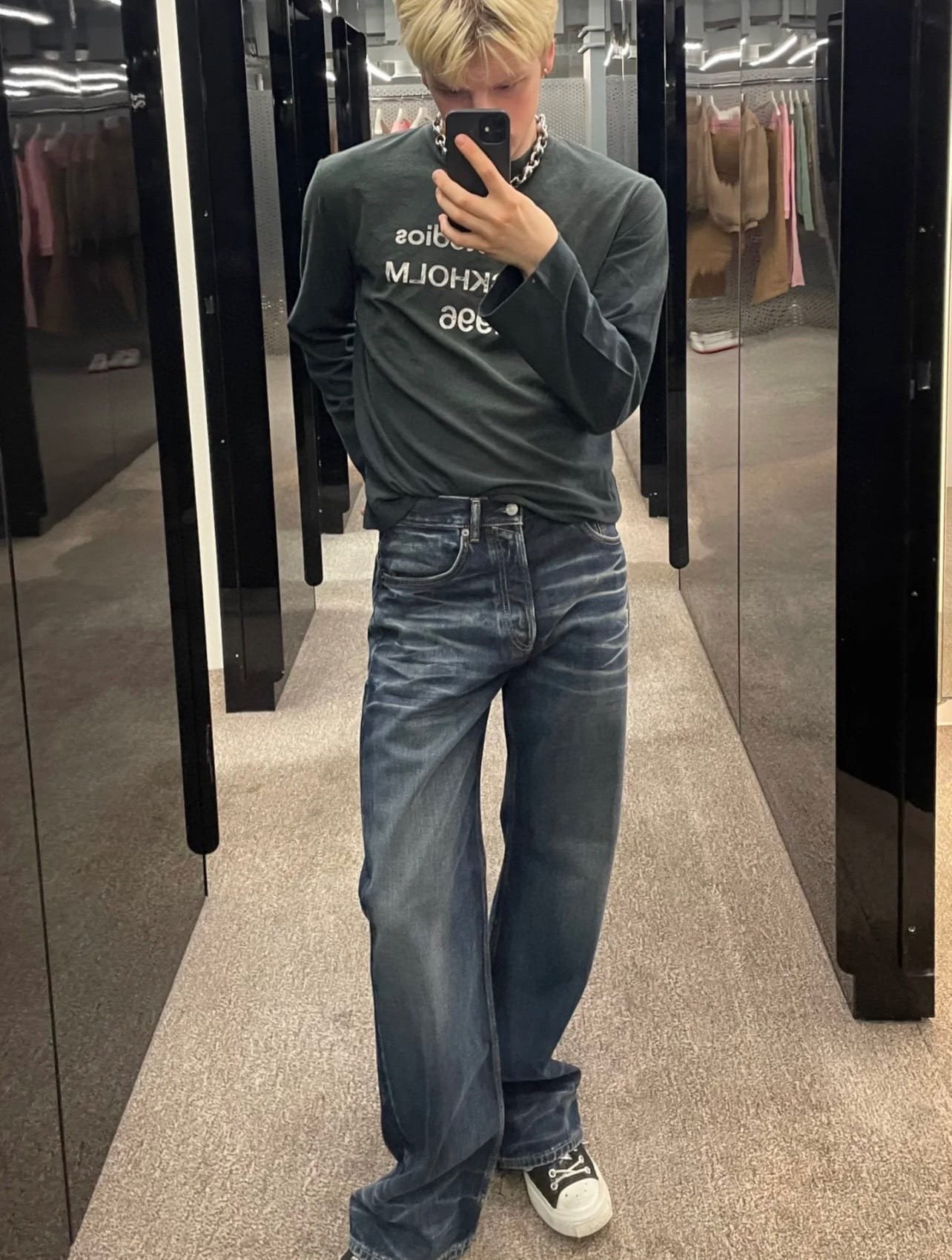 Loose fit jeans