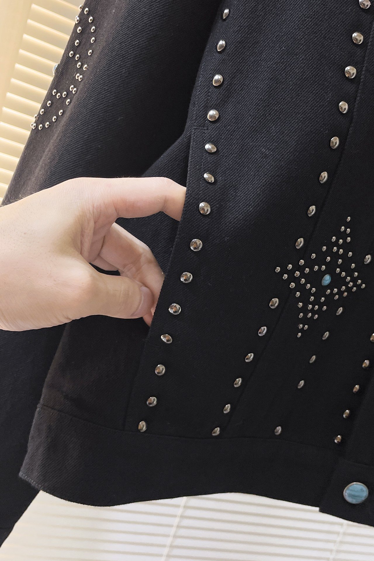 Embroidered Denim Jacket