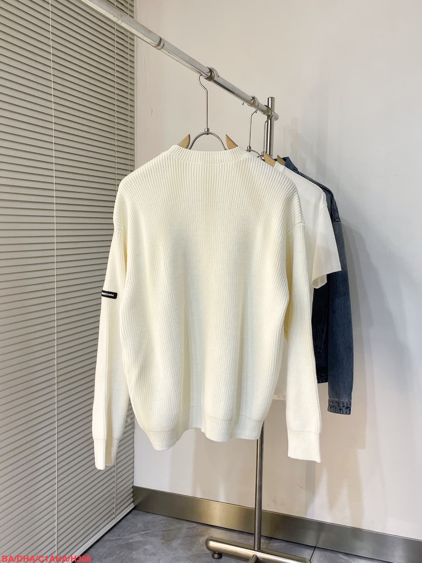 Patch Crewneck Sweater