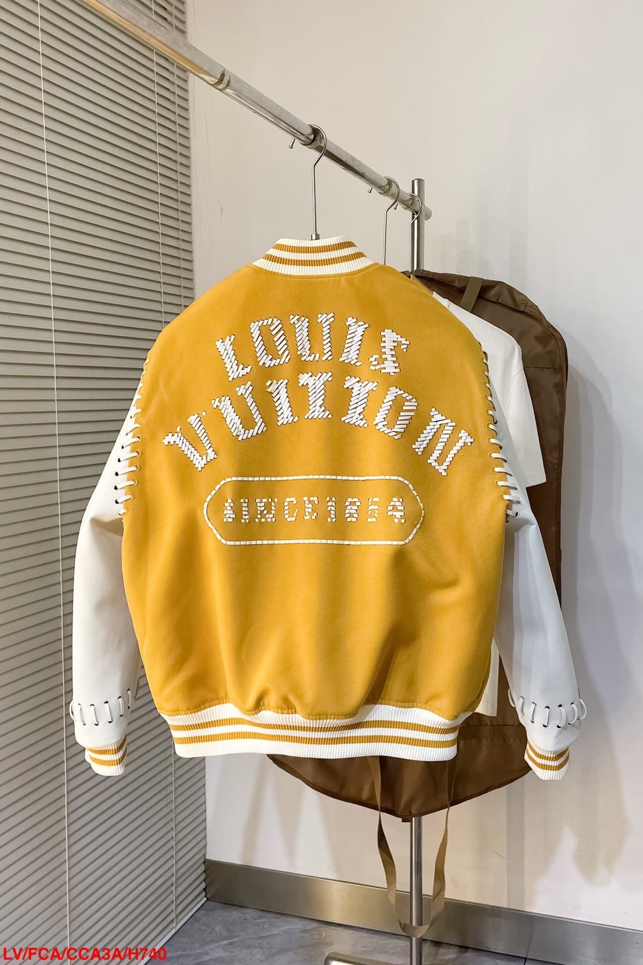 Embroidered Varsity Blouson