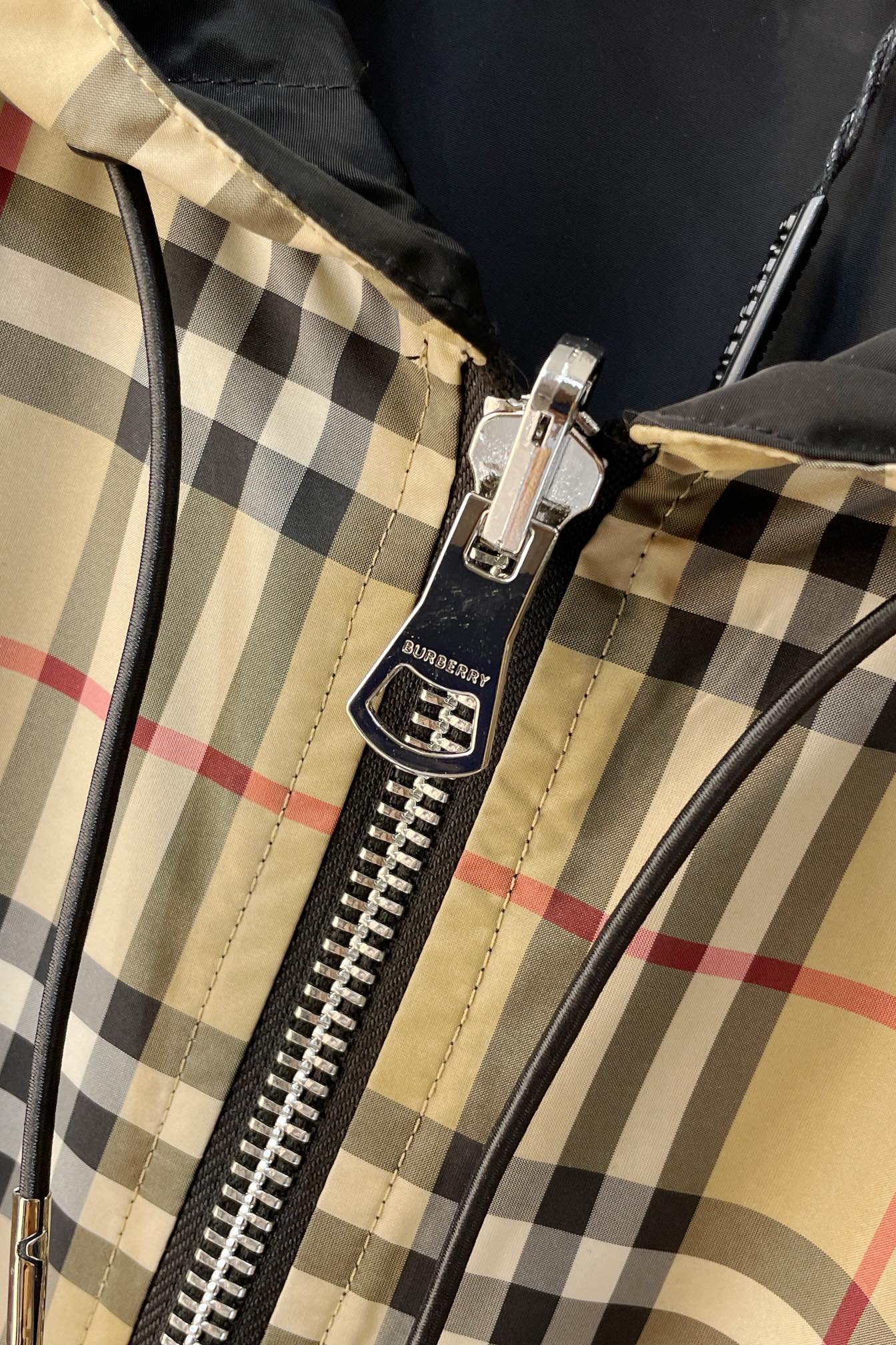 Burberry Reversible Check Jacket