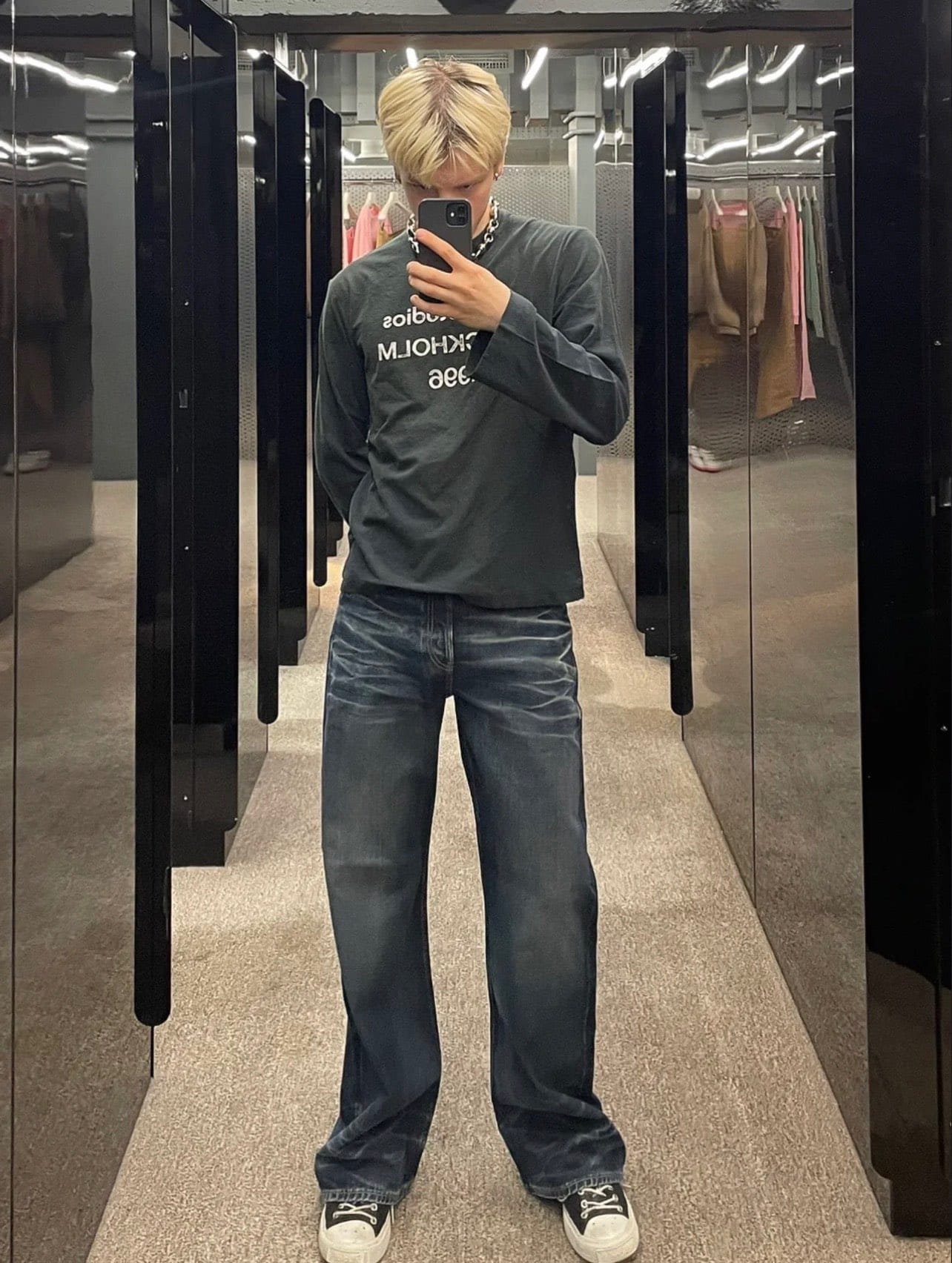 Loose fit jeans