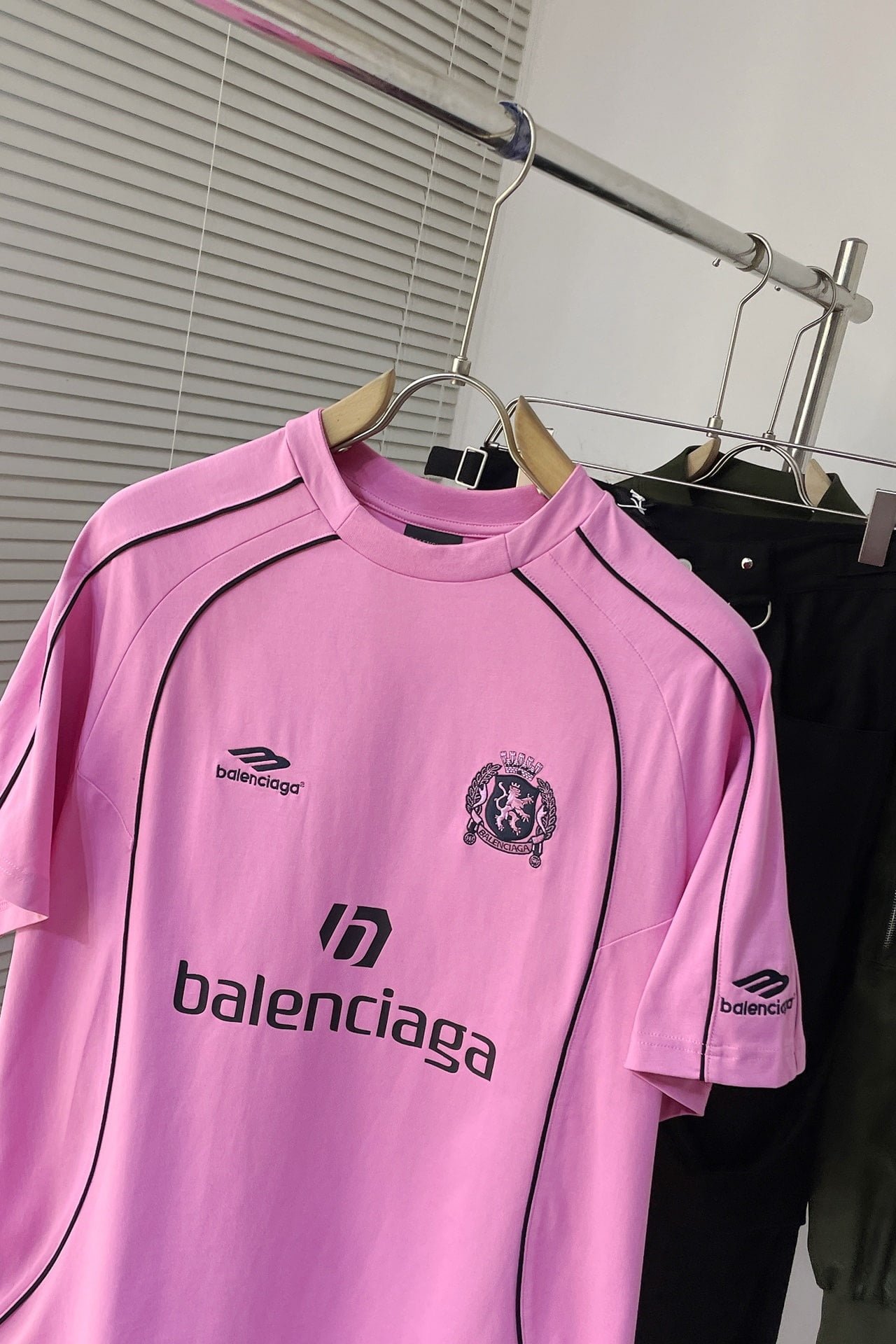 Balenciaga Paris Soccer T-Shirt Oversized