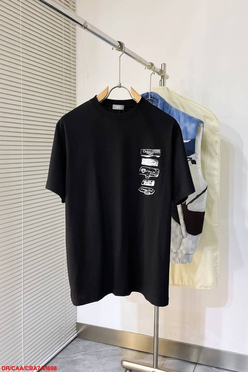 Dior Archives Labels T-Shirt, Relaxed Fit
