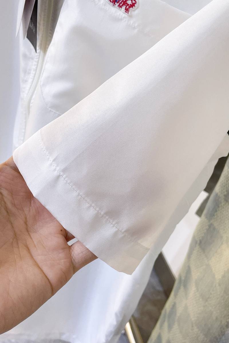 DIOR AND PARLEY Short-Sleeved Zipped Shirt