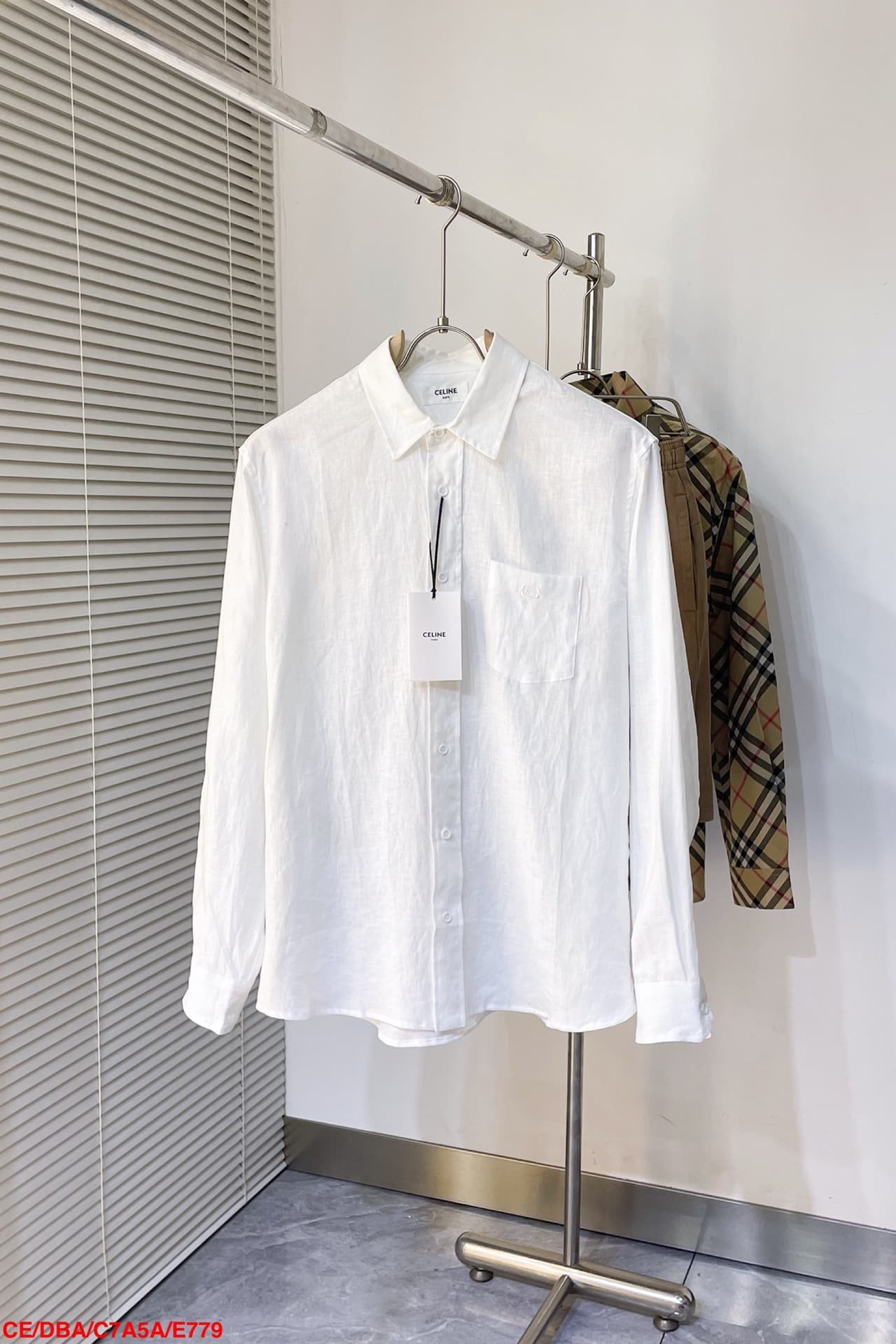 Celine loose shirt in linen