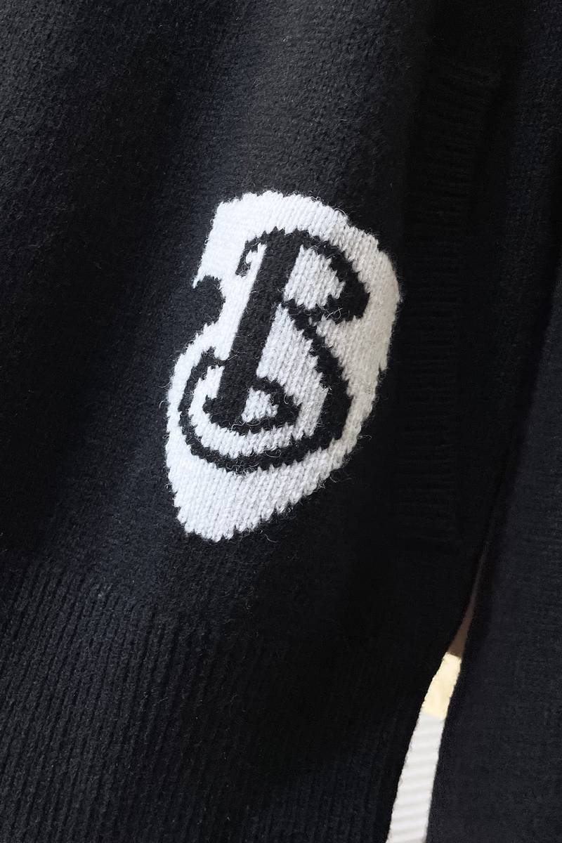 B Shield Wool Blend Bomber Jacket