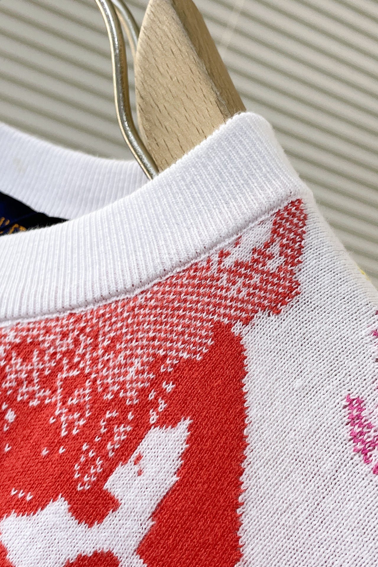 LV Jacquard Knit Short Sleeve T-Shirt