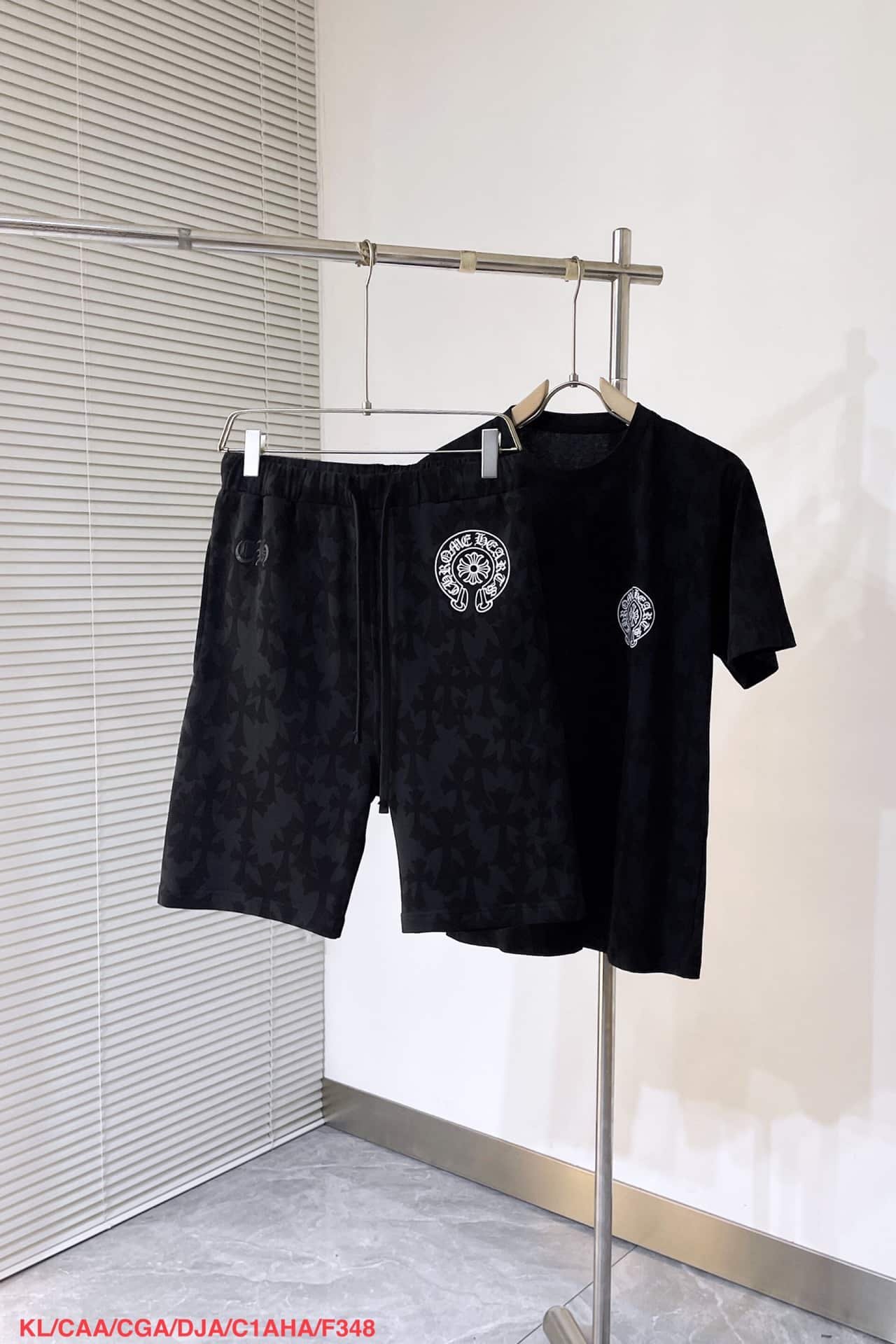 Chrome Hearts T-shirt+Shorts