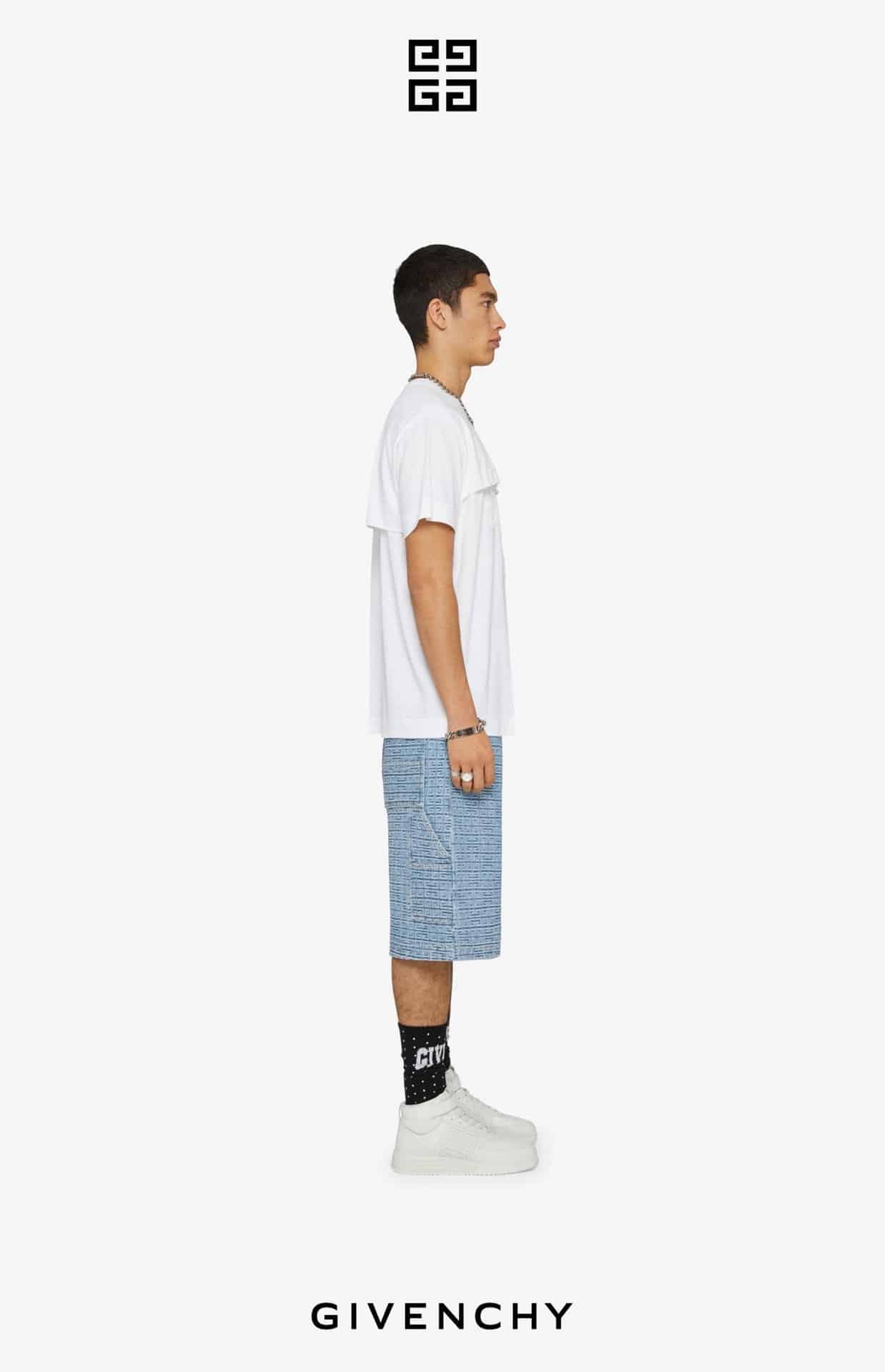 Givenchy 4G shorts in denim