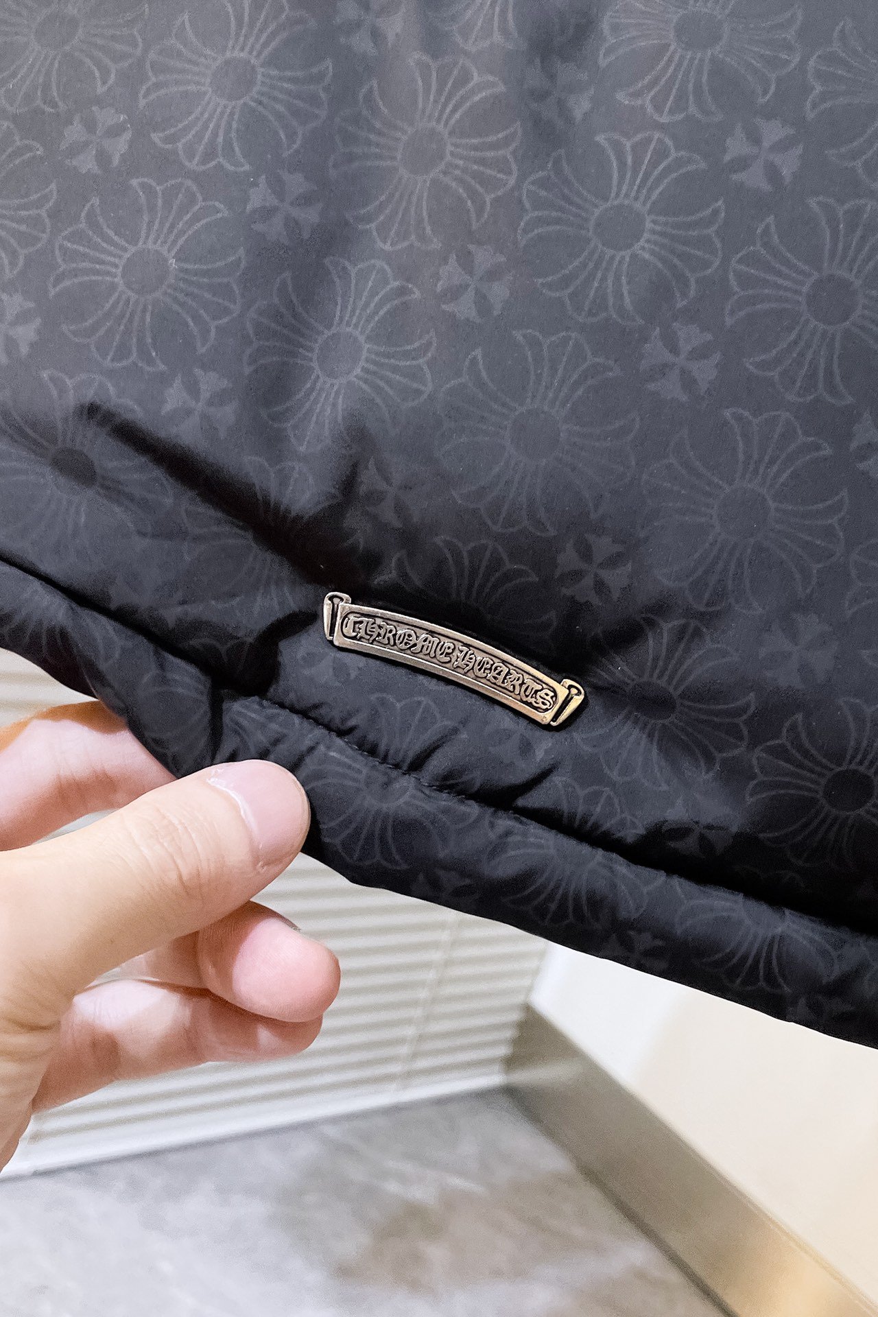 Chrome Hearts down-filled garment
