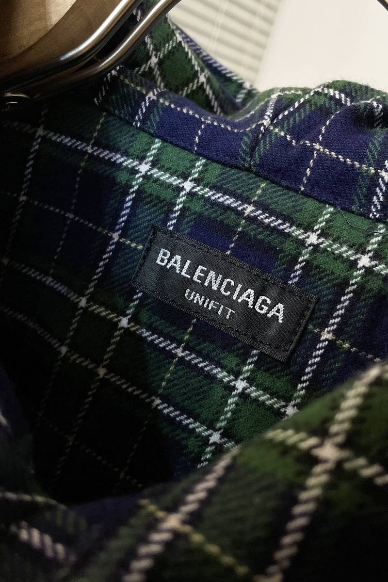 Balenciaga hooded shirt
