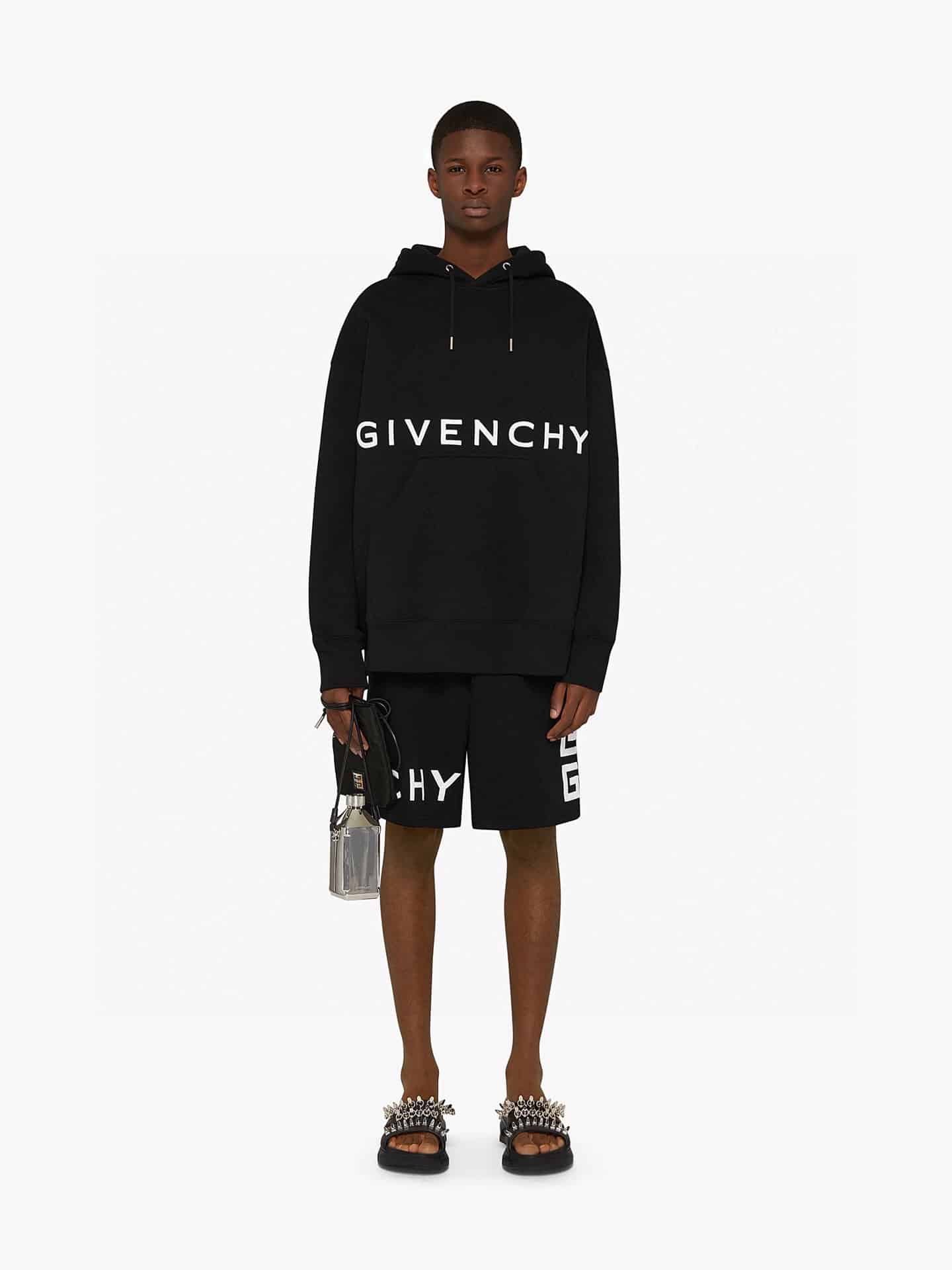 Givenchy 4G bermuda shorts in fleece