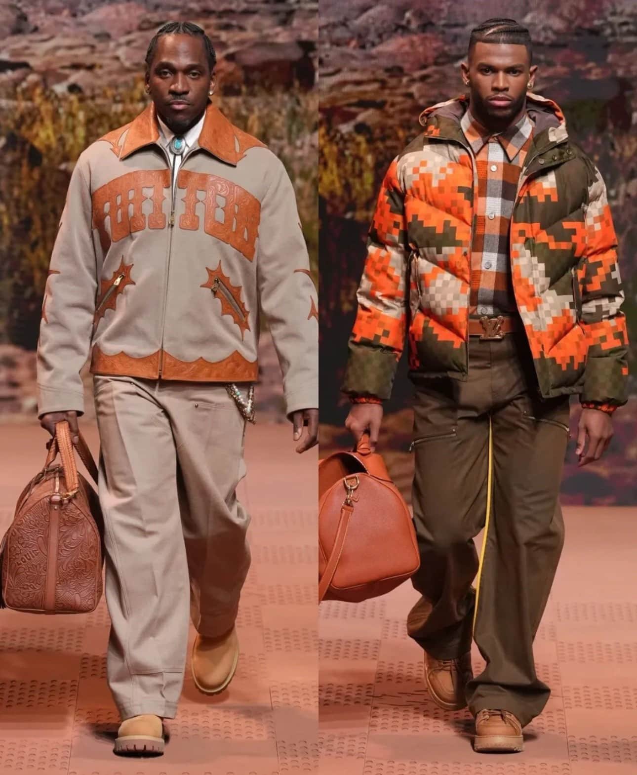 Printed Puffer Jacket