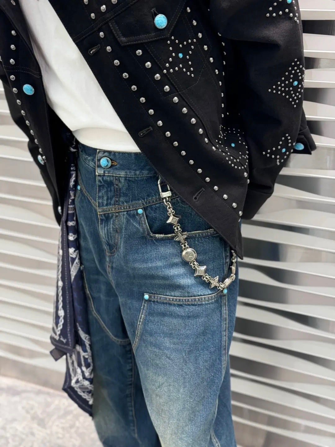 Embroidered Denim Jacket
