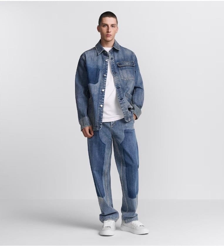 Handwritten Christian Dior Carpenter Jeans