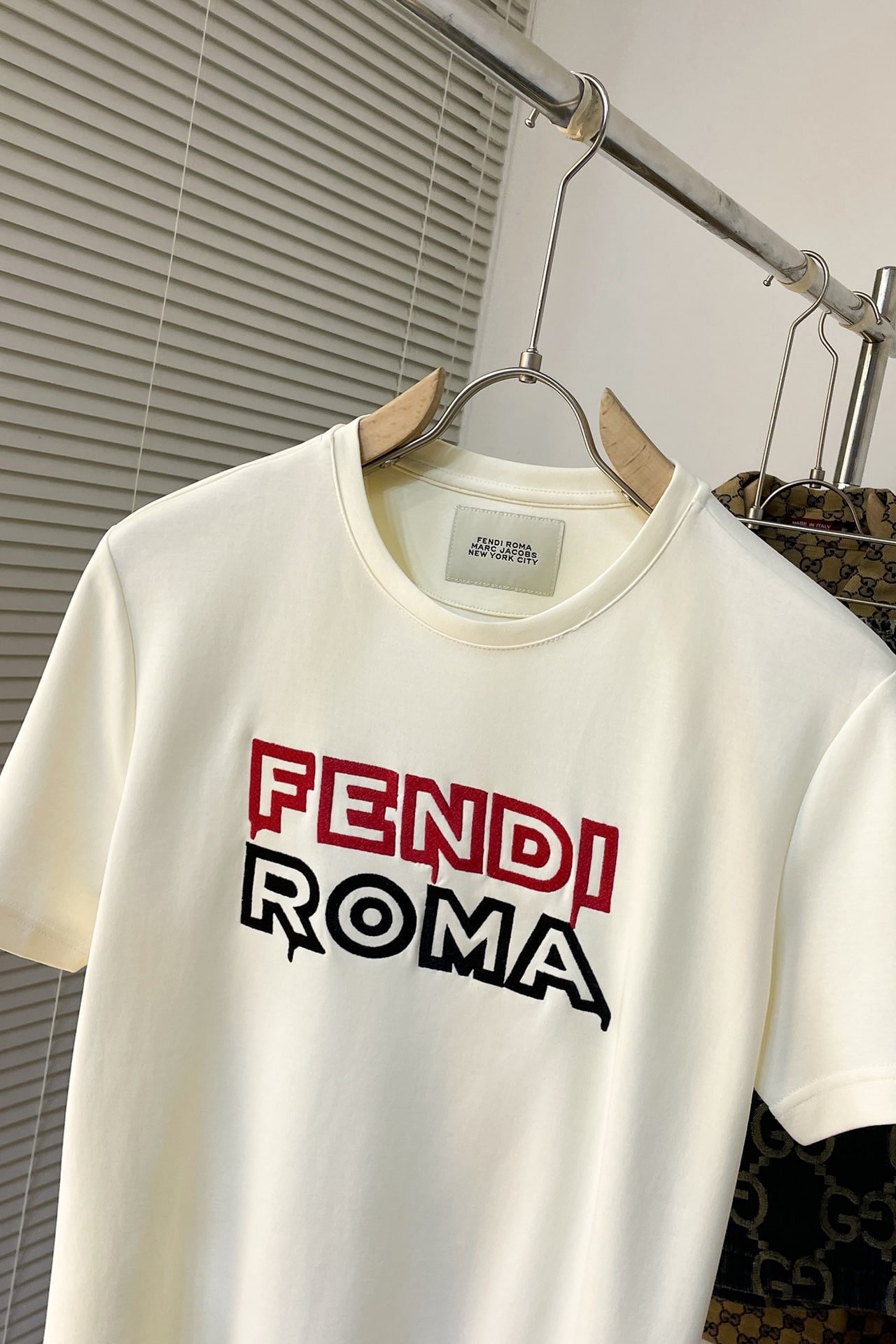 Fendi Embroidered T-shirt