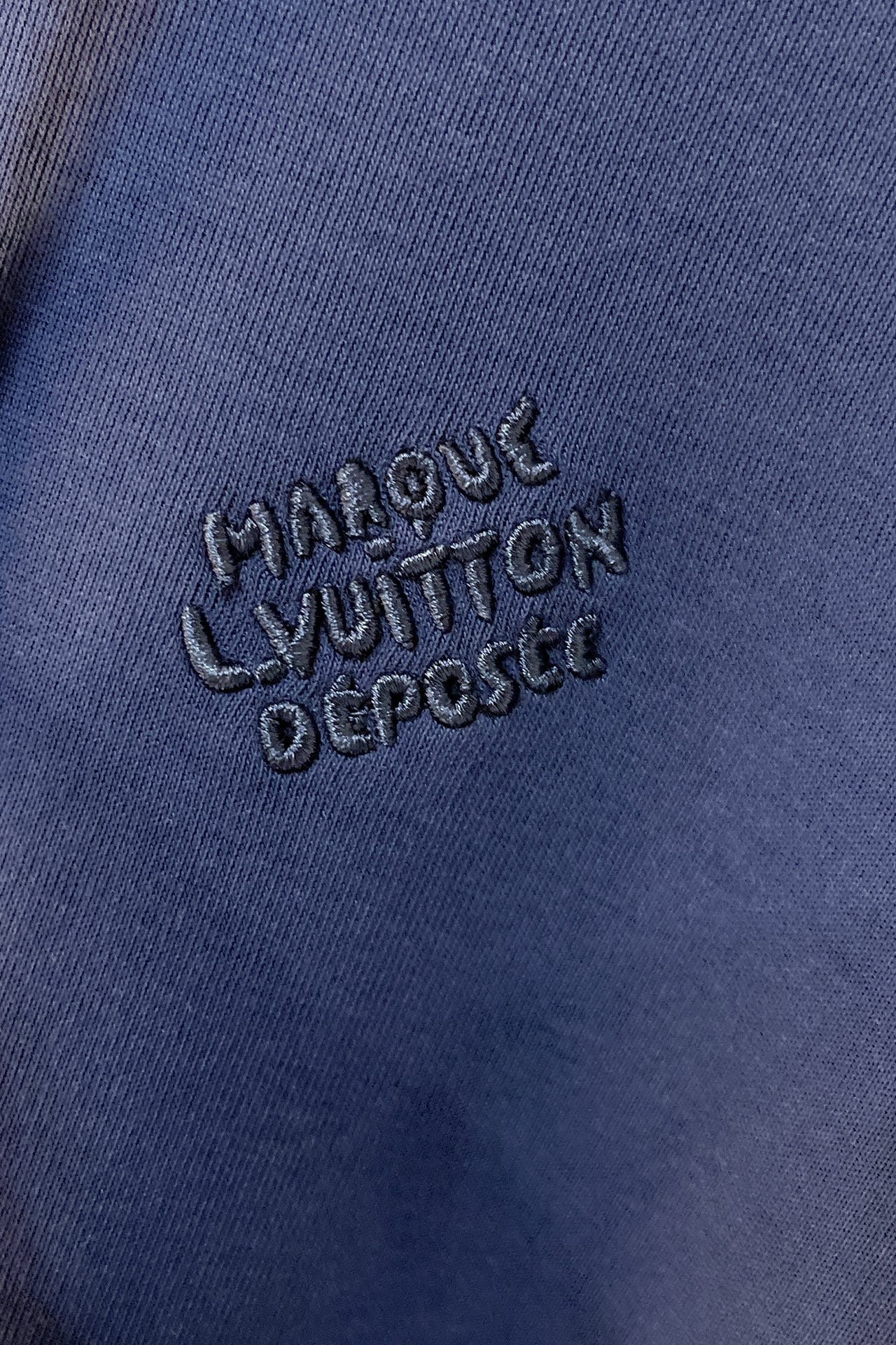 LV Embroidered Jersey Zip-Through Hoodie+TEmbroidered Jersey Jogpants