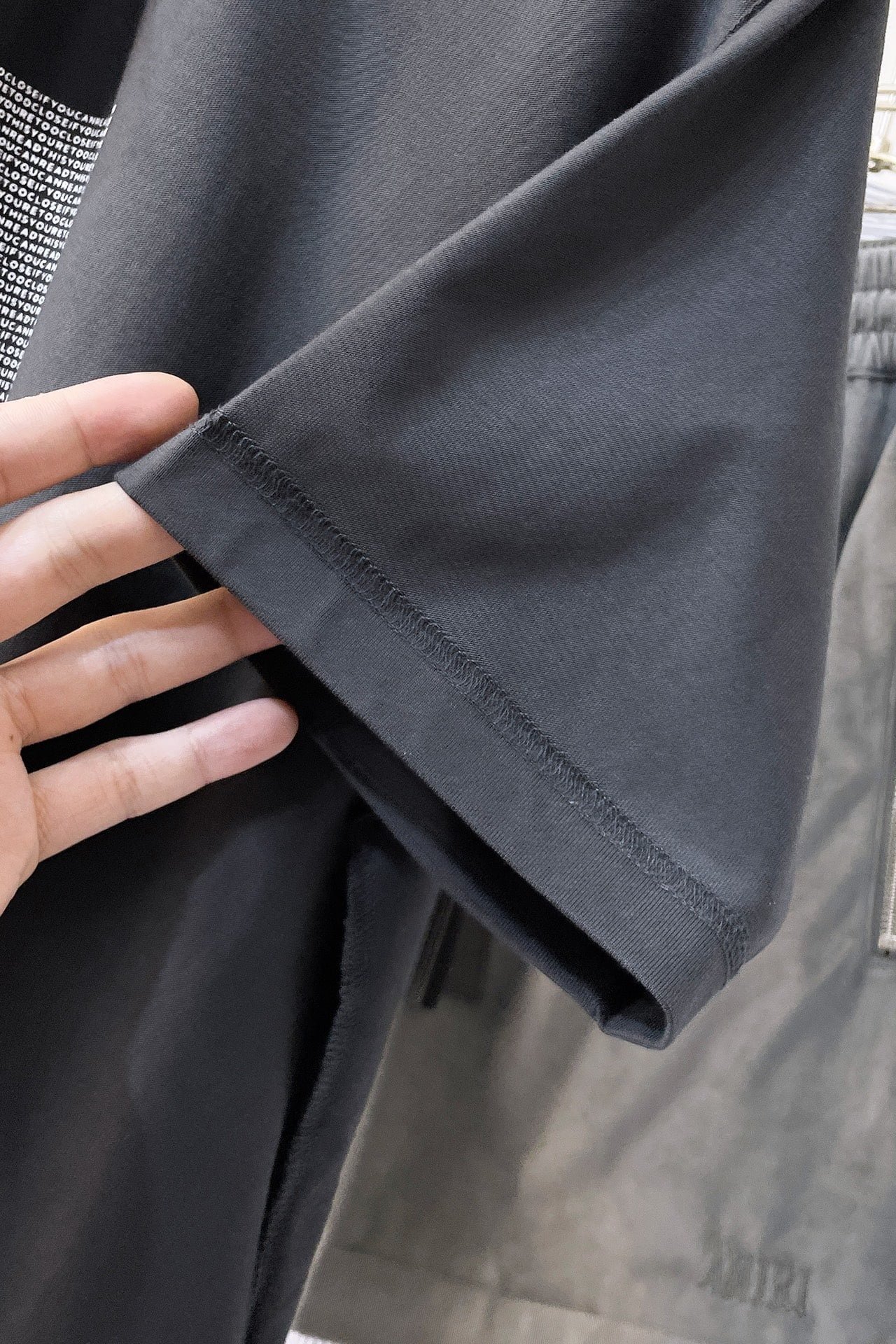 Balenciaga Text Block Inside-Out T-Shirt Oversized