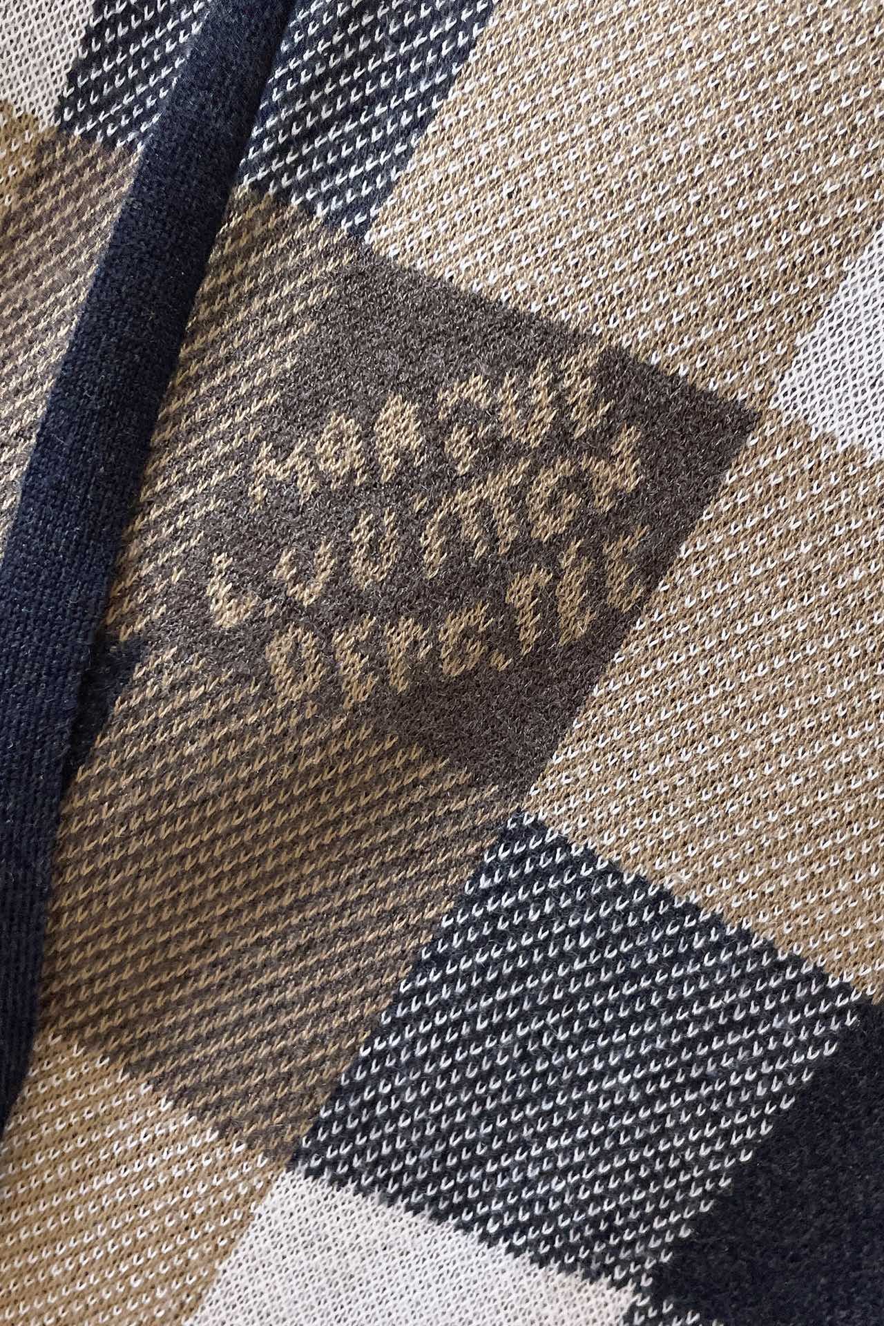 LV Damier Cashmere And Wool-Blend Hoodie