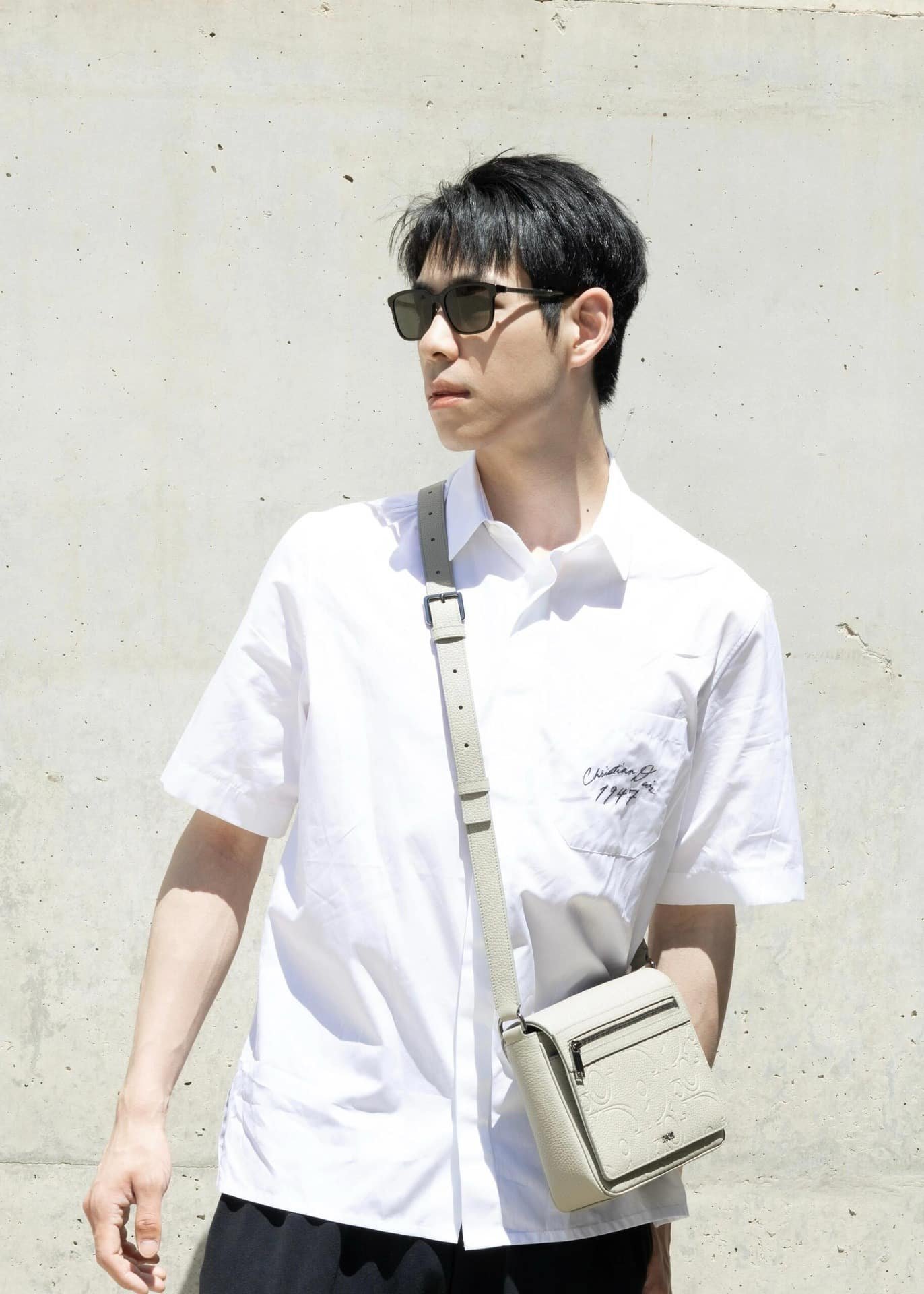 Handwritten Christian Dior 1947 Short-Sleeved Shirt