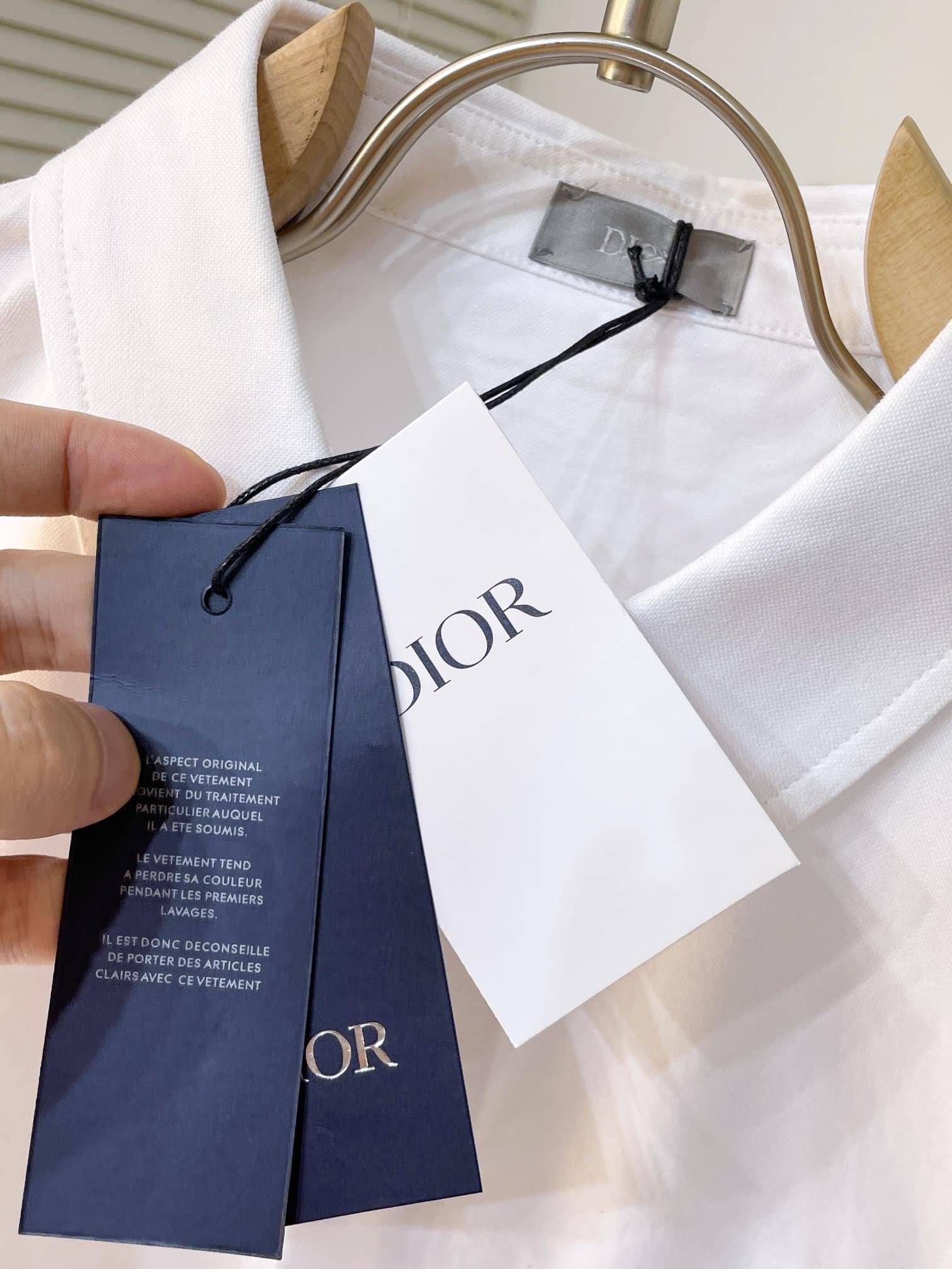 CD Heart Embroidered Shirt