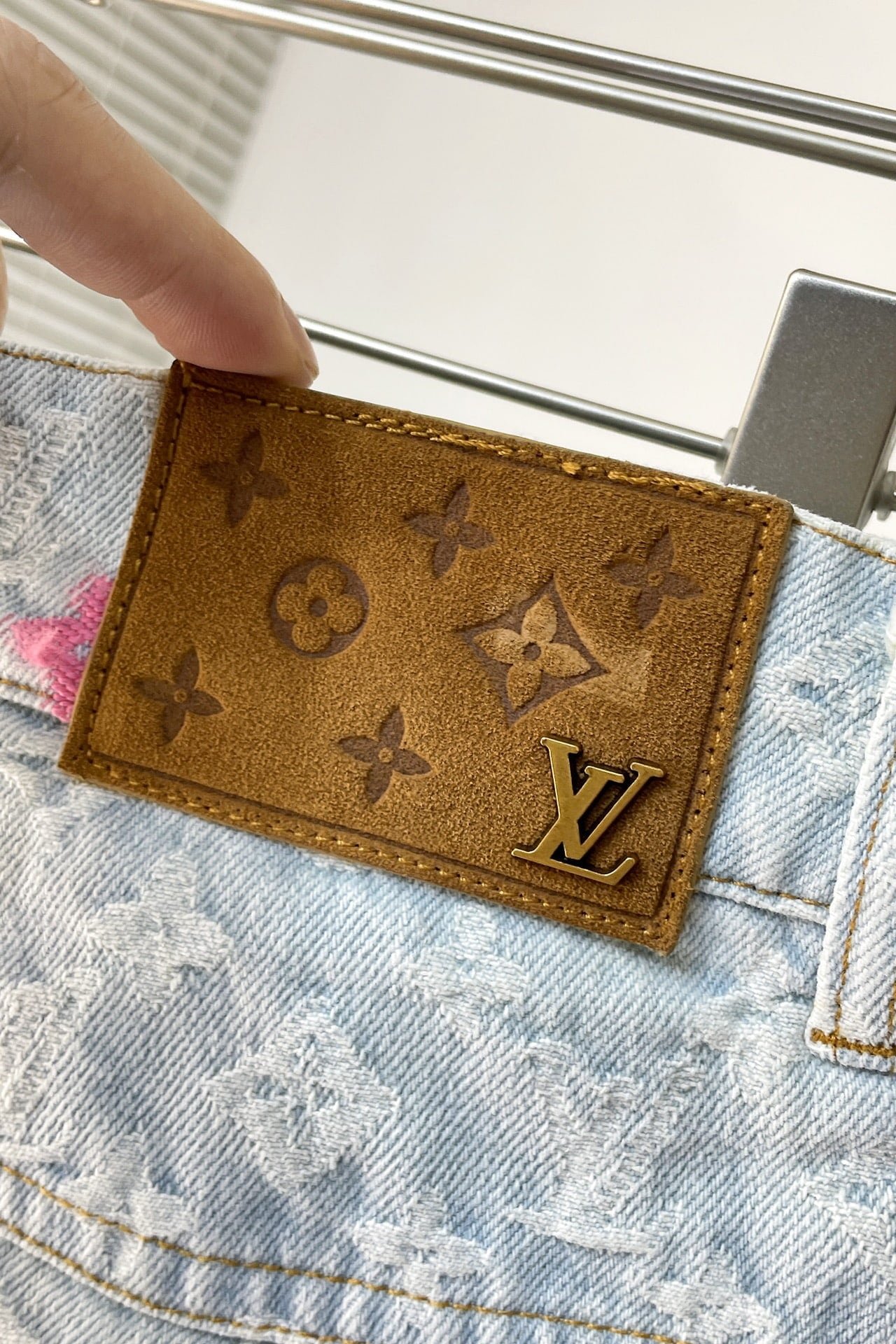 LV Monogram Denim Jacket+Pants